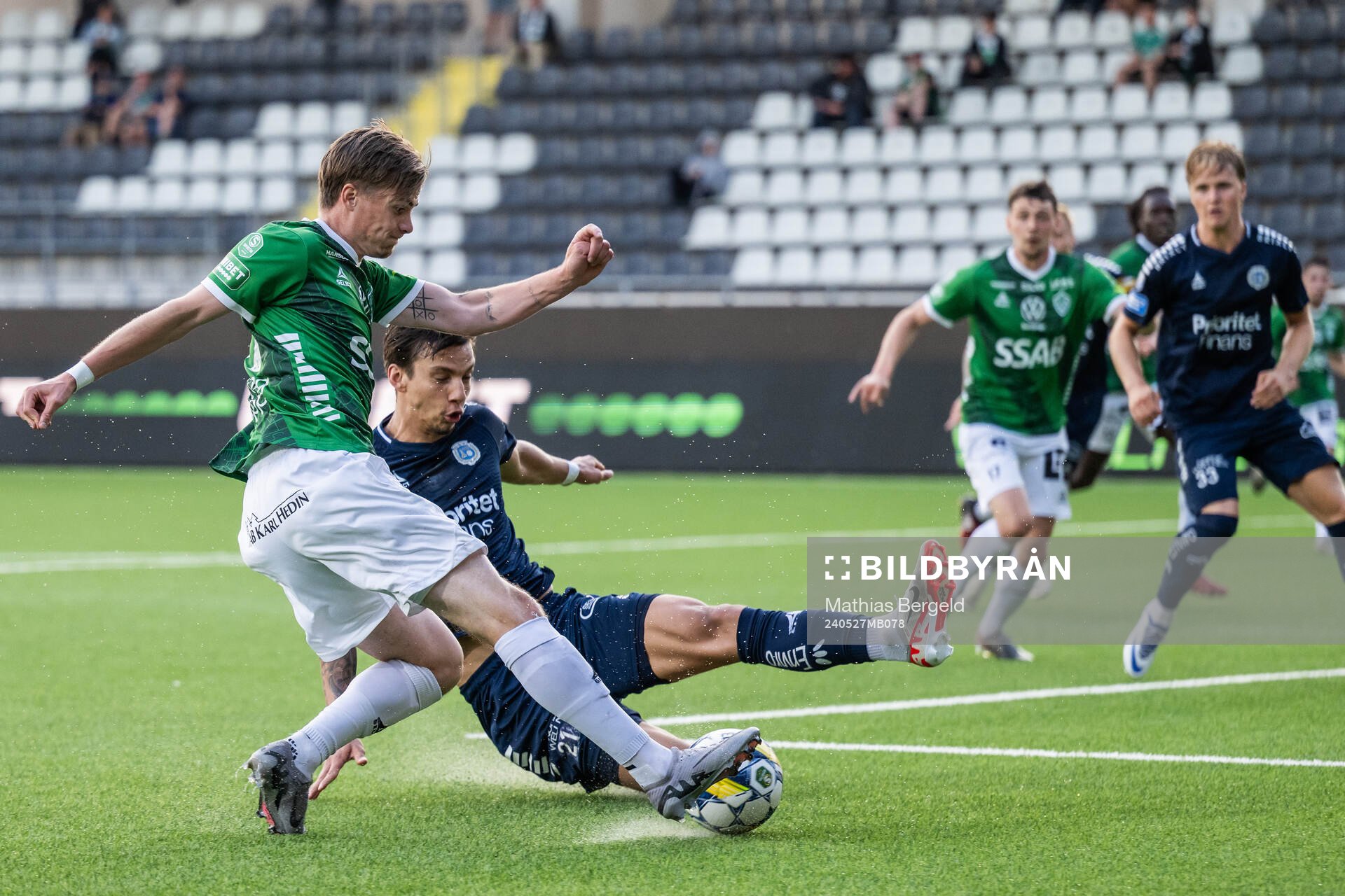 Brages Johan Arvidsson och Utsiktens Kevin Rodeblad Lowe