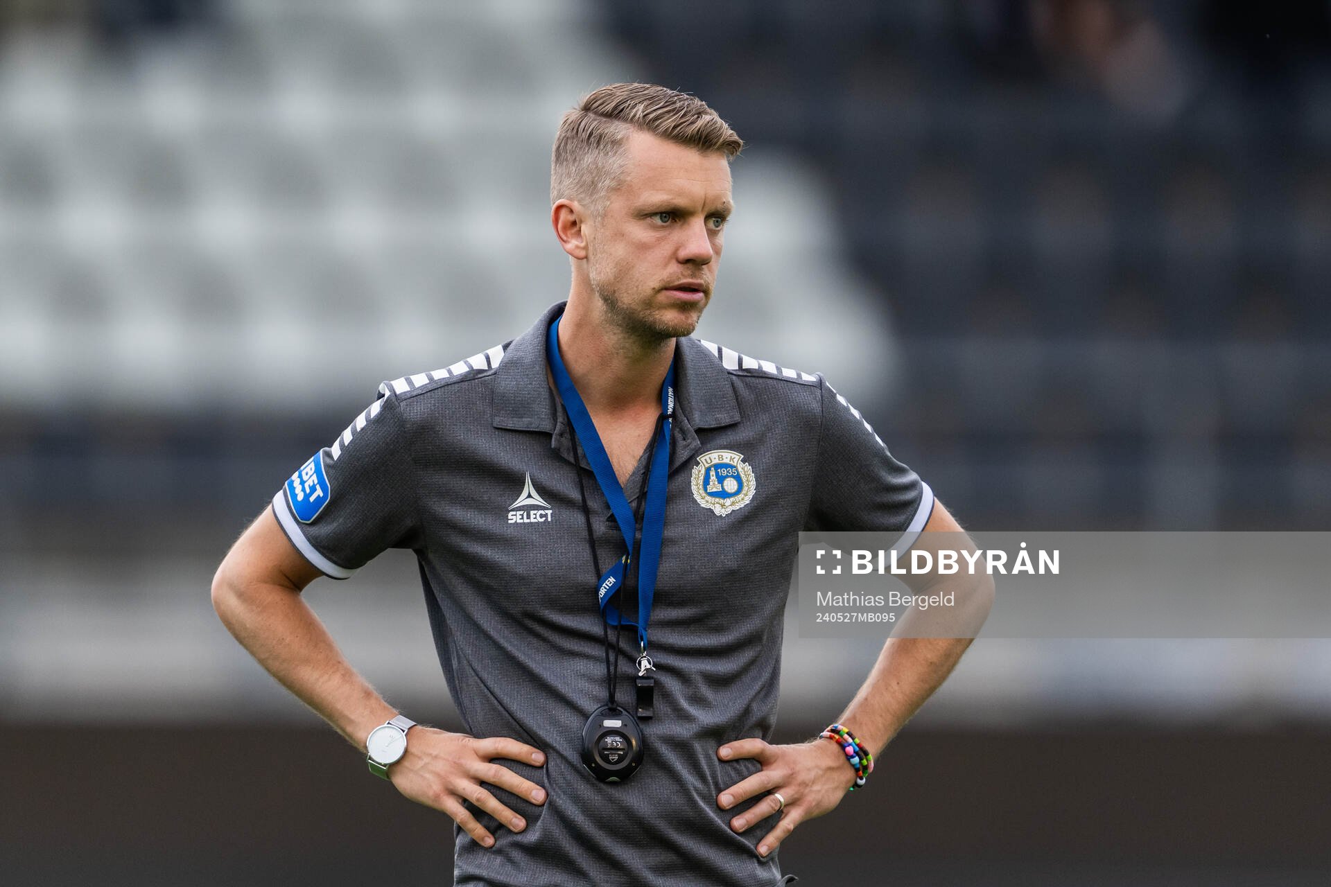 Utsiktens assisterande tränare Henrik Fridolvsson