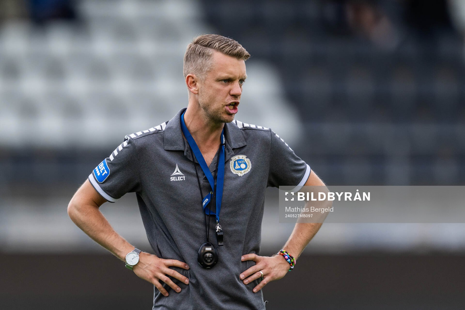 Utsiktens assisterande tränare Henrik Fridolvsson