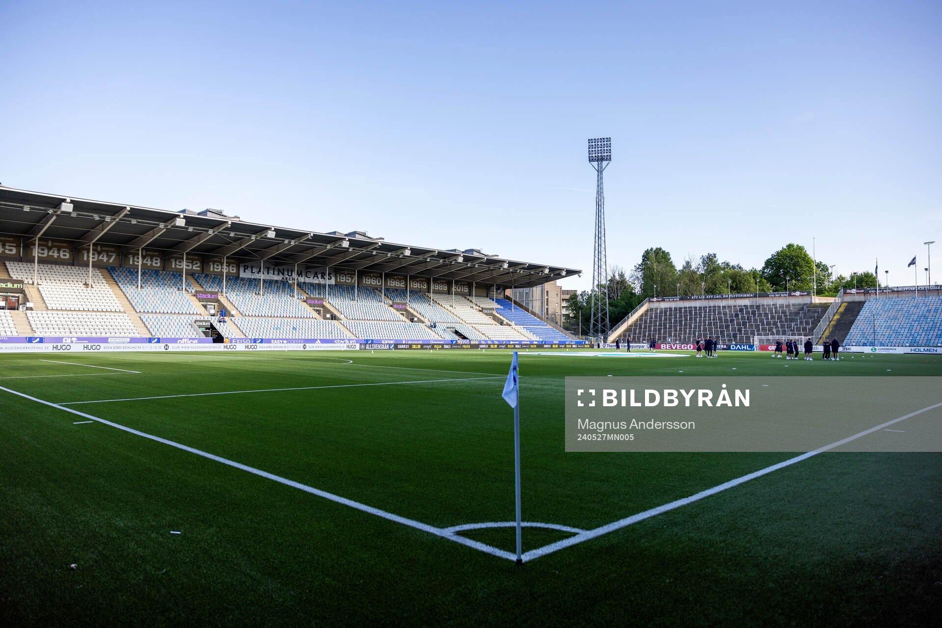Interiör vy av Platinumcars Arena