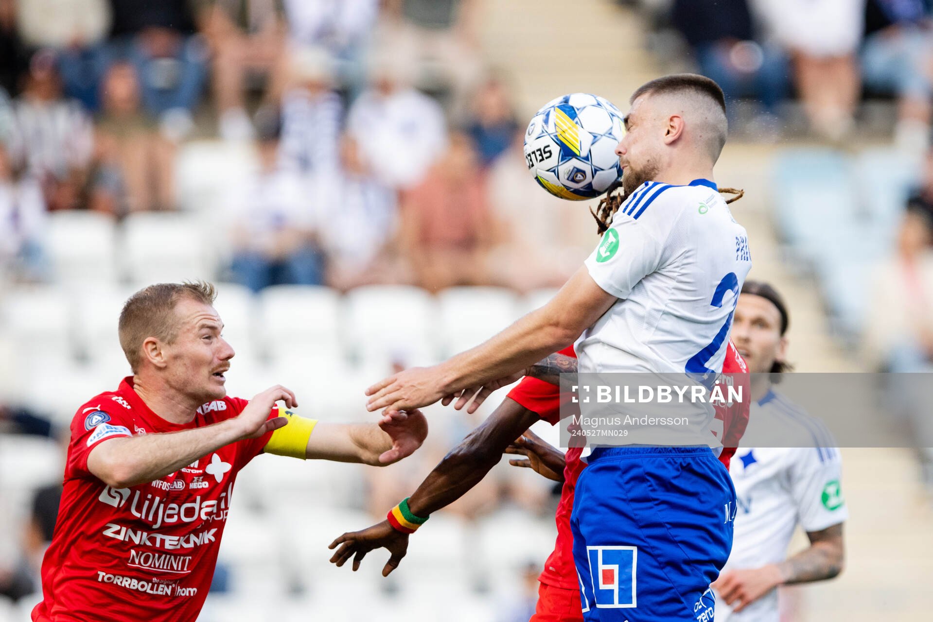 Värnamos Freddy Winsth och IFK Norrköpings Tim Prica