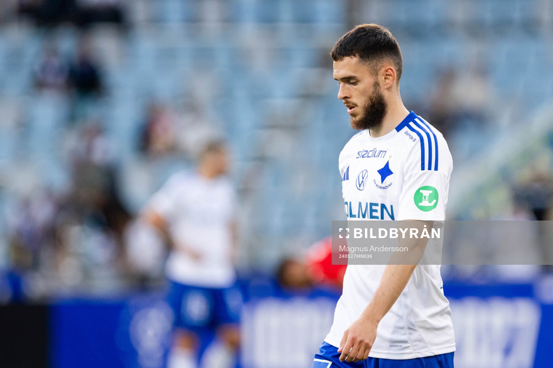 IFK Norrköpings Laorent Shabani deppar