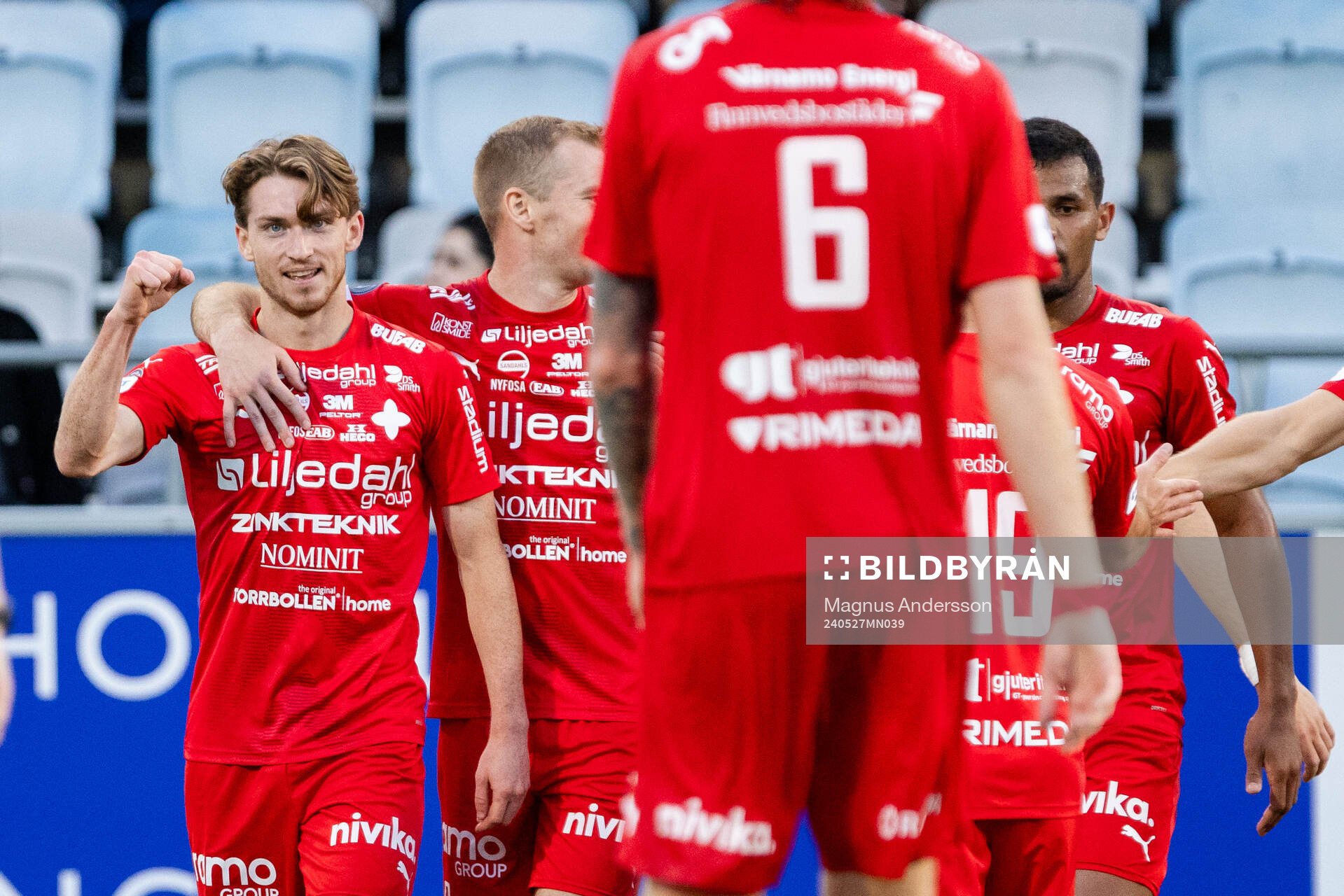 Värnamos Carl Johansson jublar