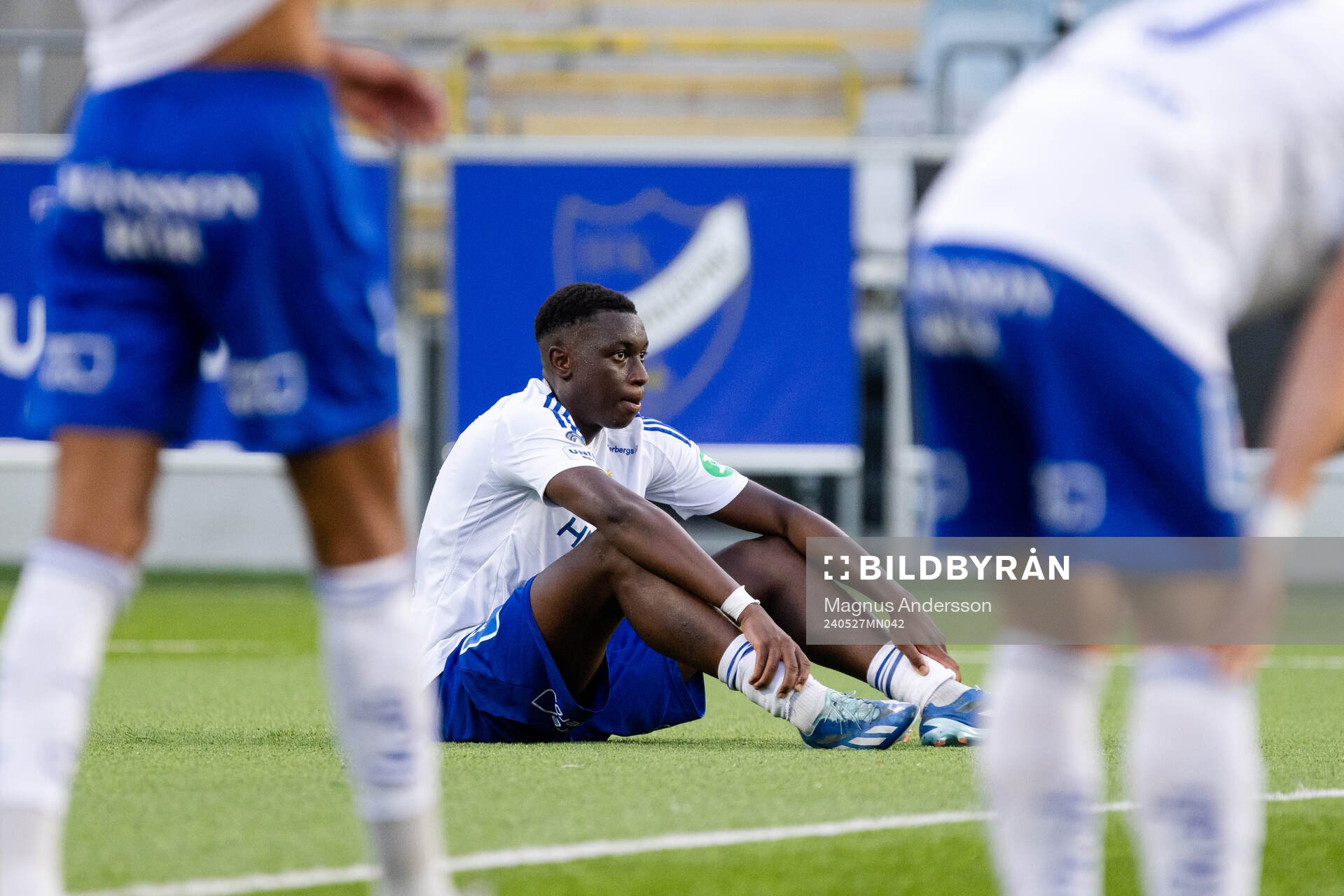 IFK Norrköpings Yahya Kalley deppar