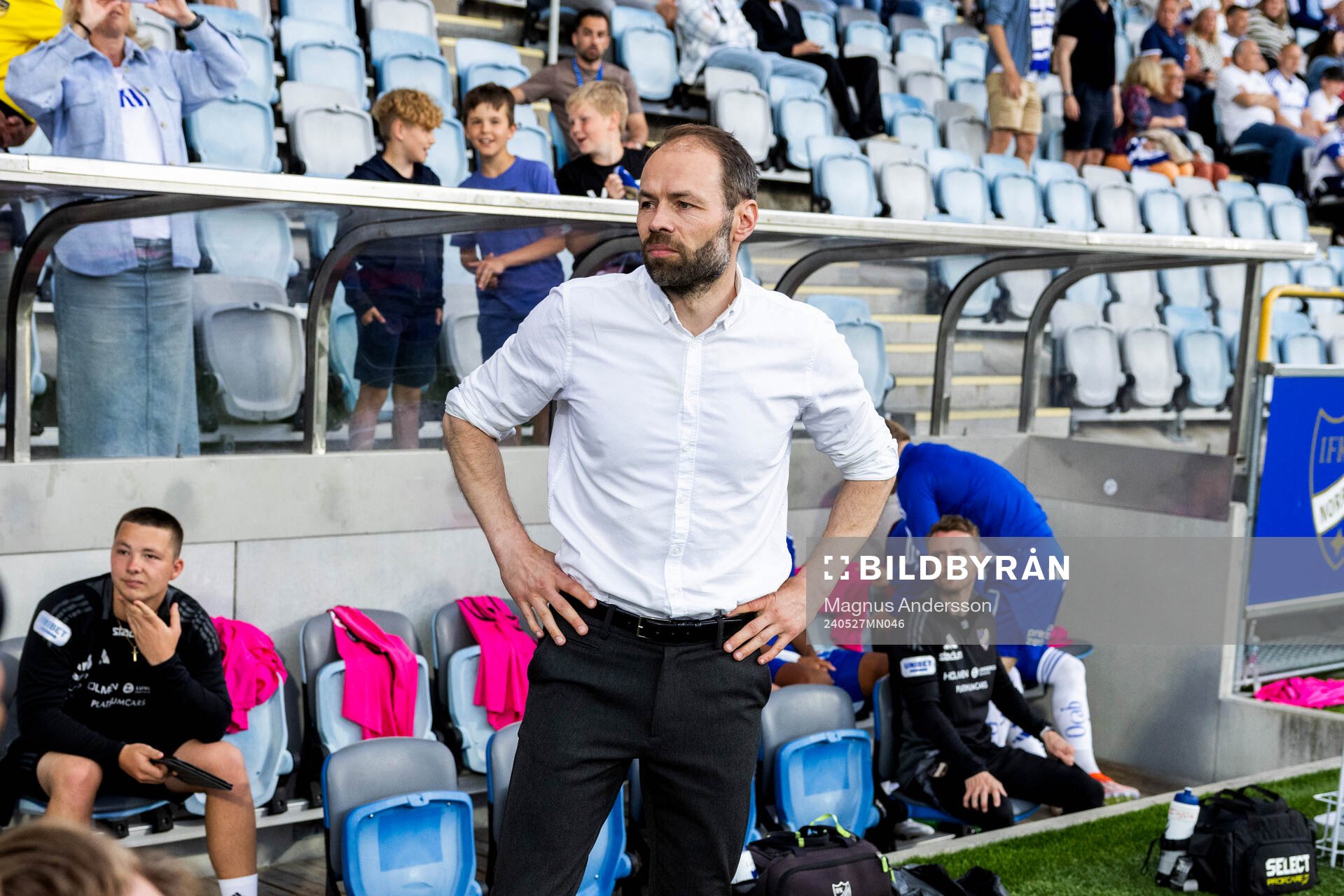 IFK Norrköpings tränare Andreas Alm