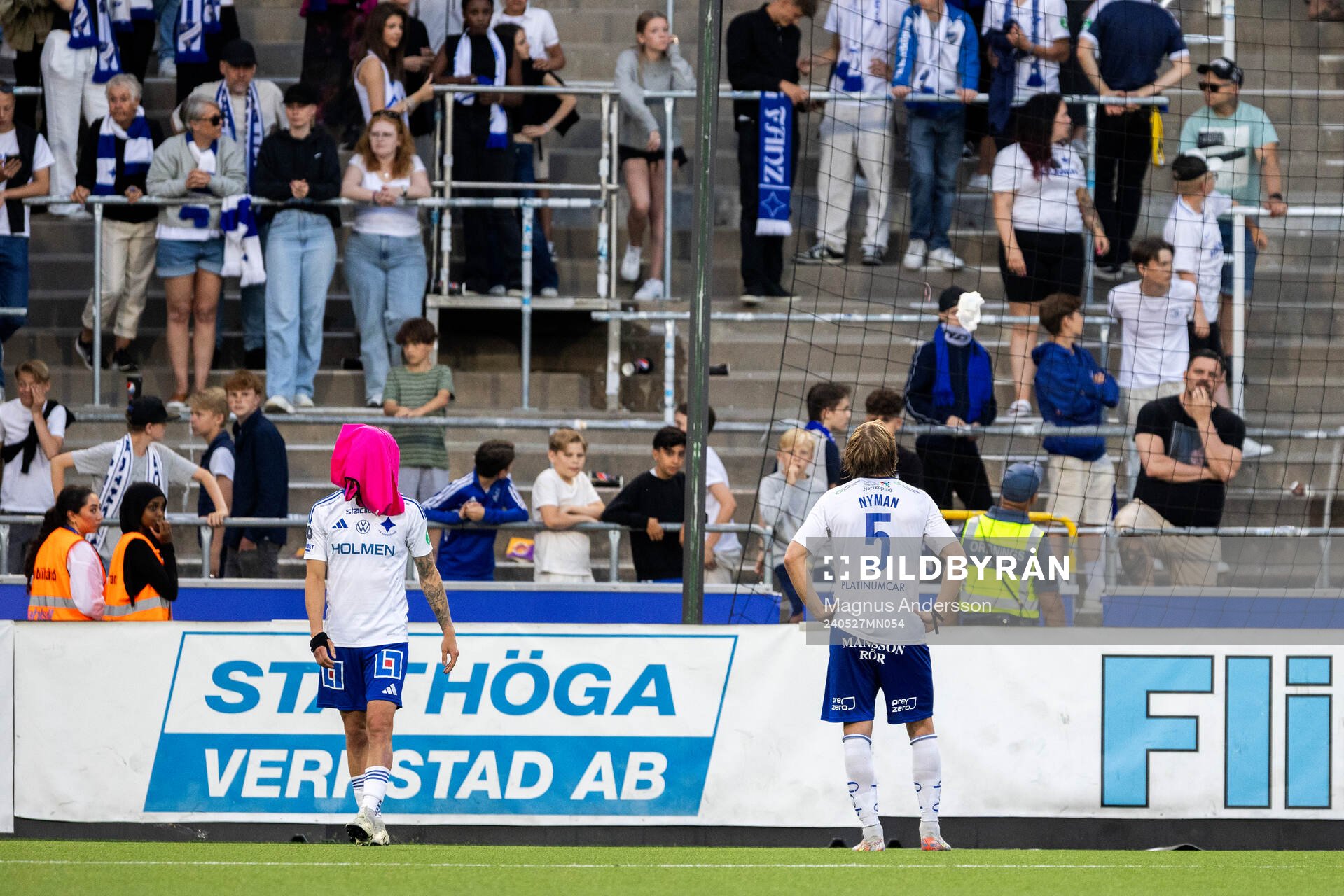 IFK Norrköpings Arnor Traustason och Christoffer Nyman
