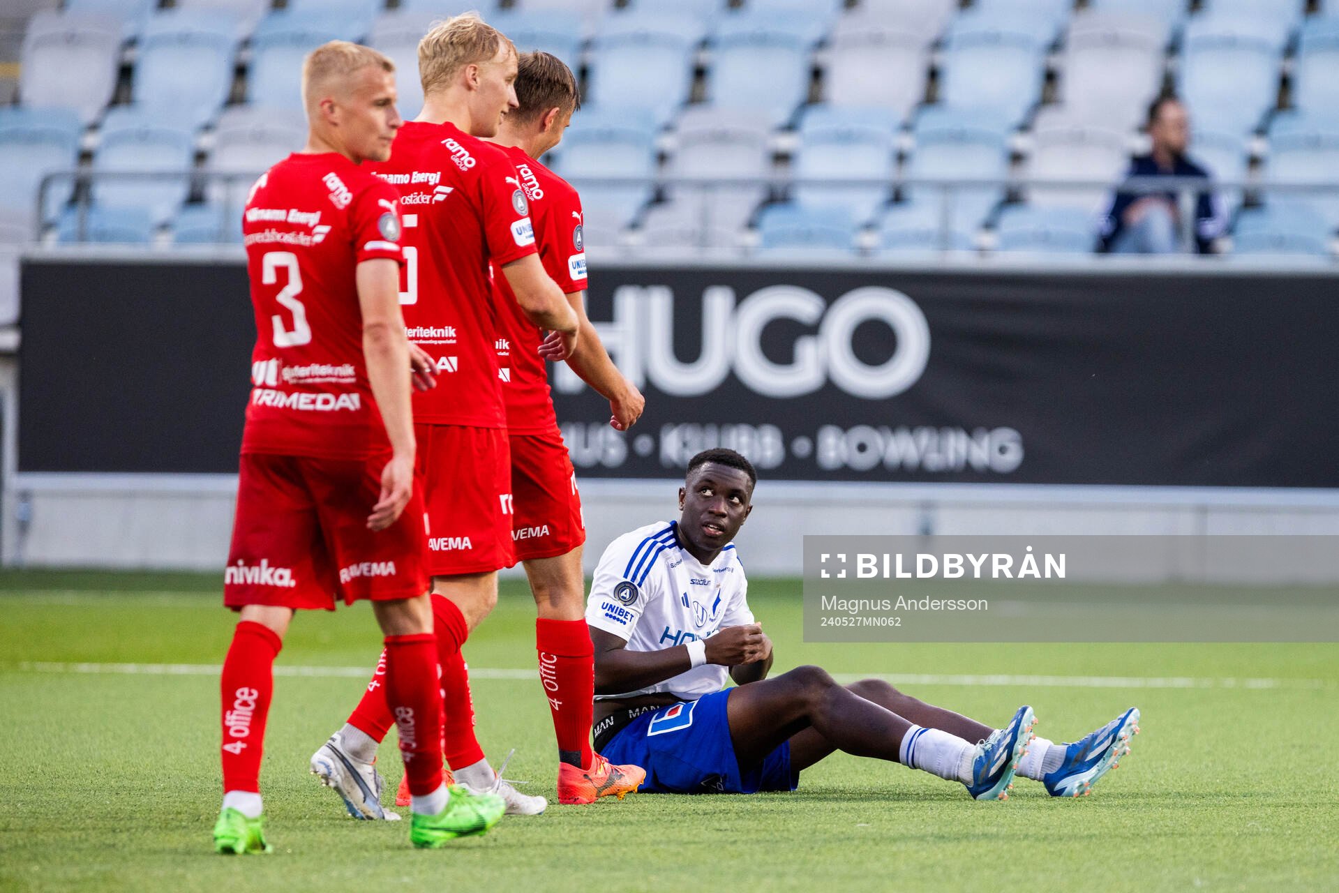 IFK Norrköpings Yahya Kalley deppar