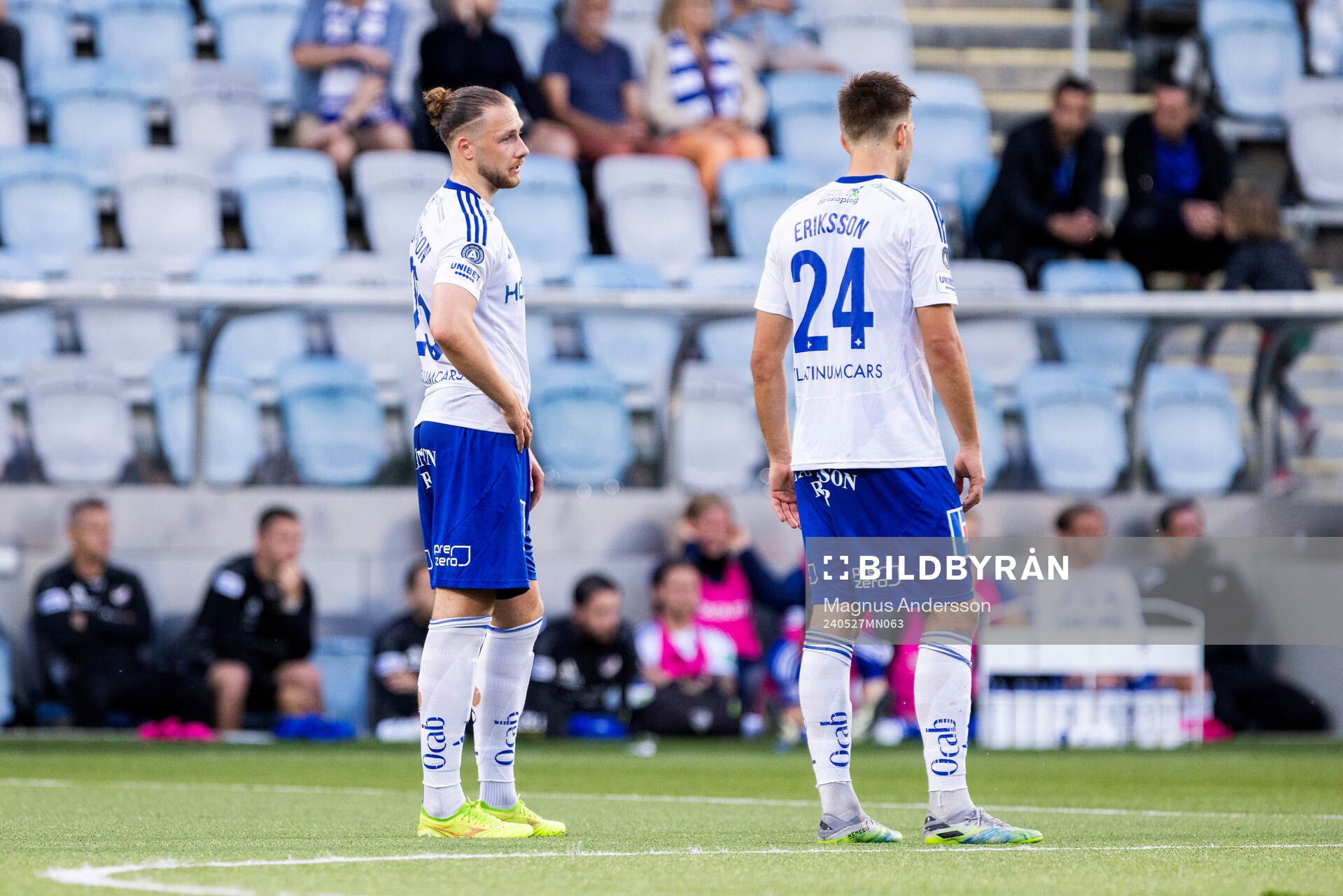 IFK Norrköpings Kevin Höög Jansson deppar