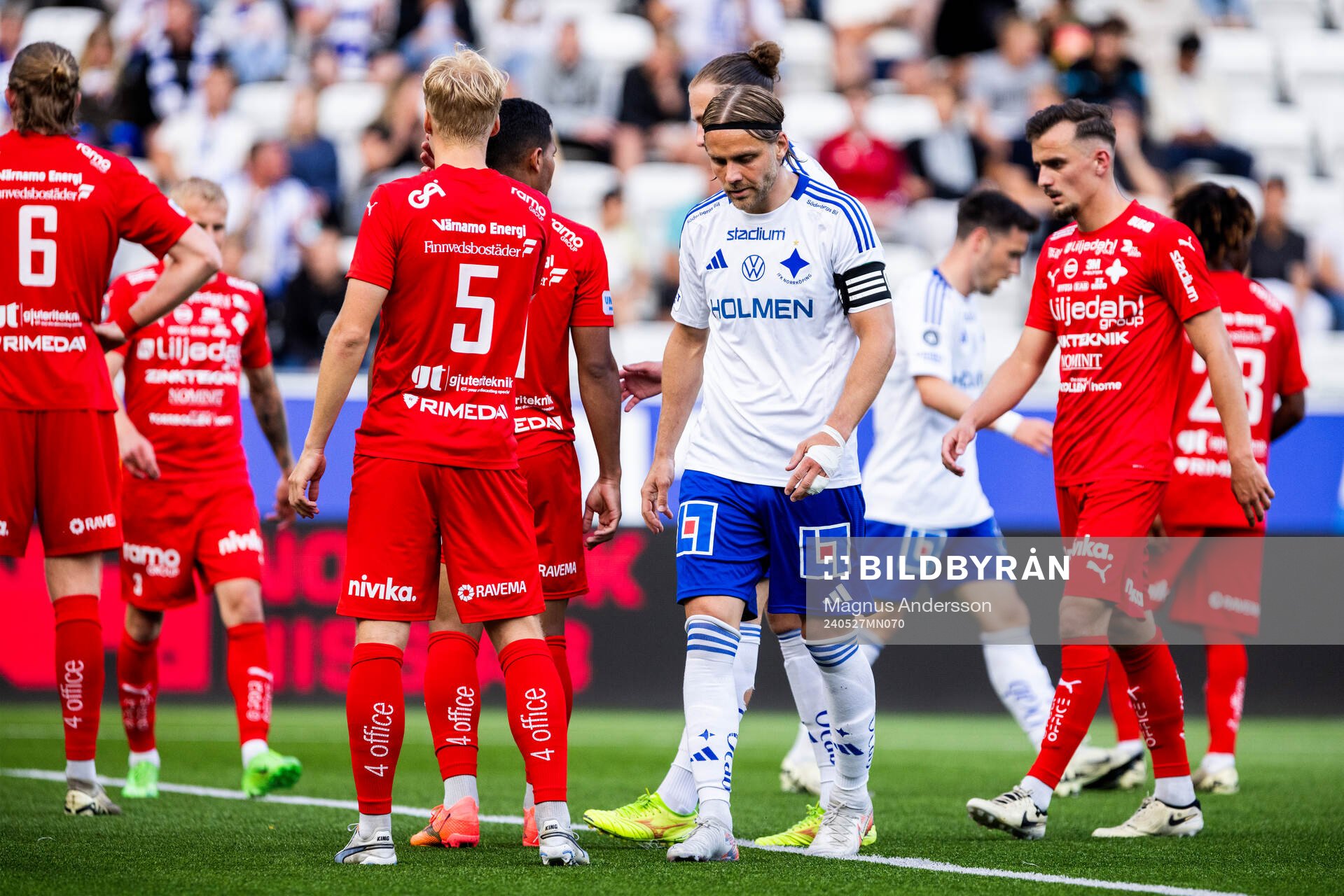 IFK Norrköpings Christoffer Nyman deppar