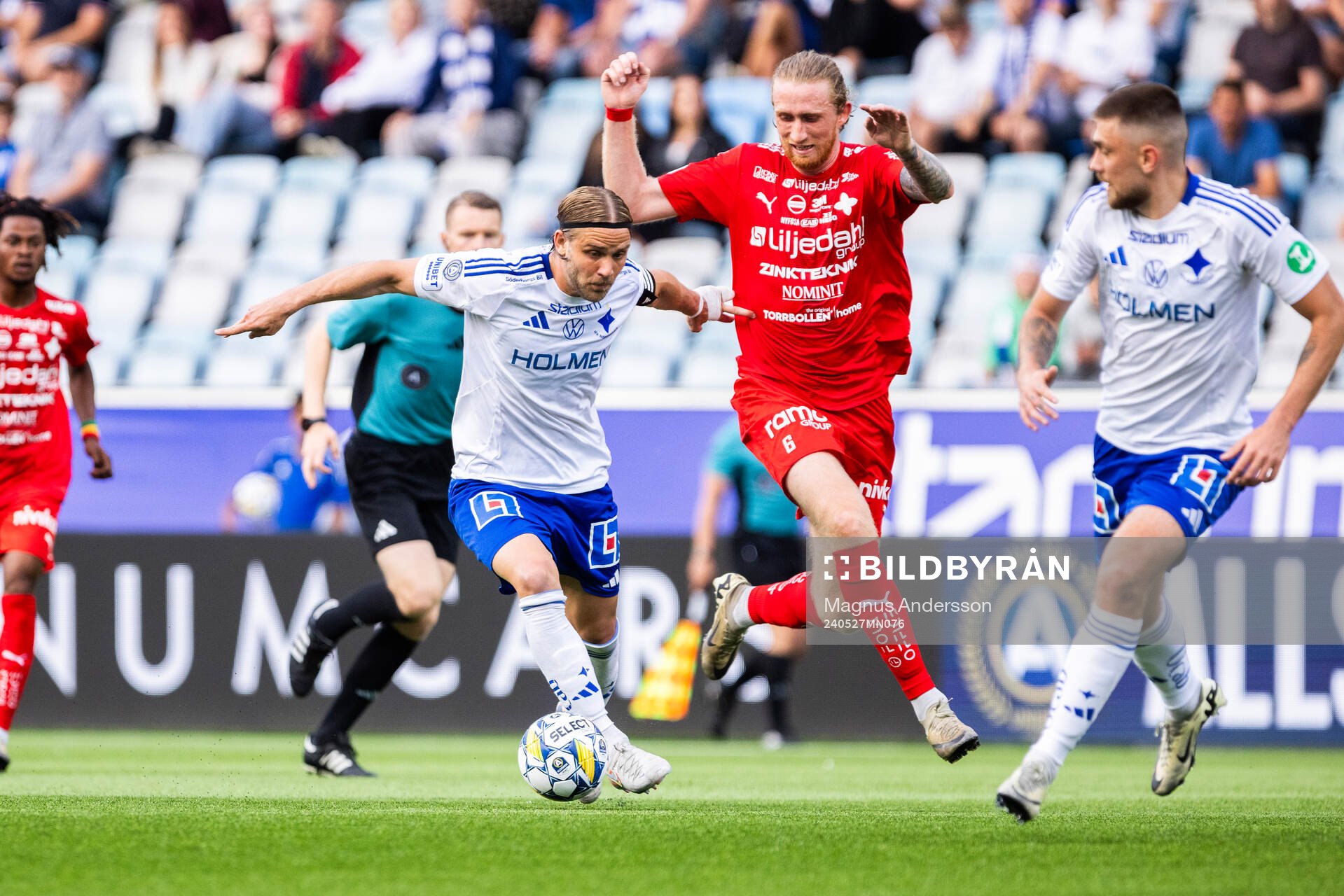 IFK Norrköpings Christoffer Nyman och Värnamos Hampus