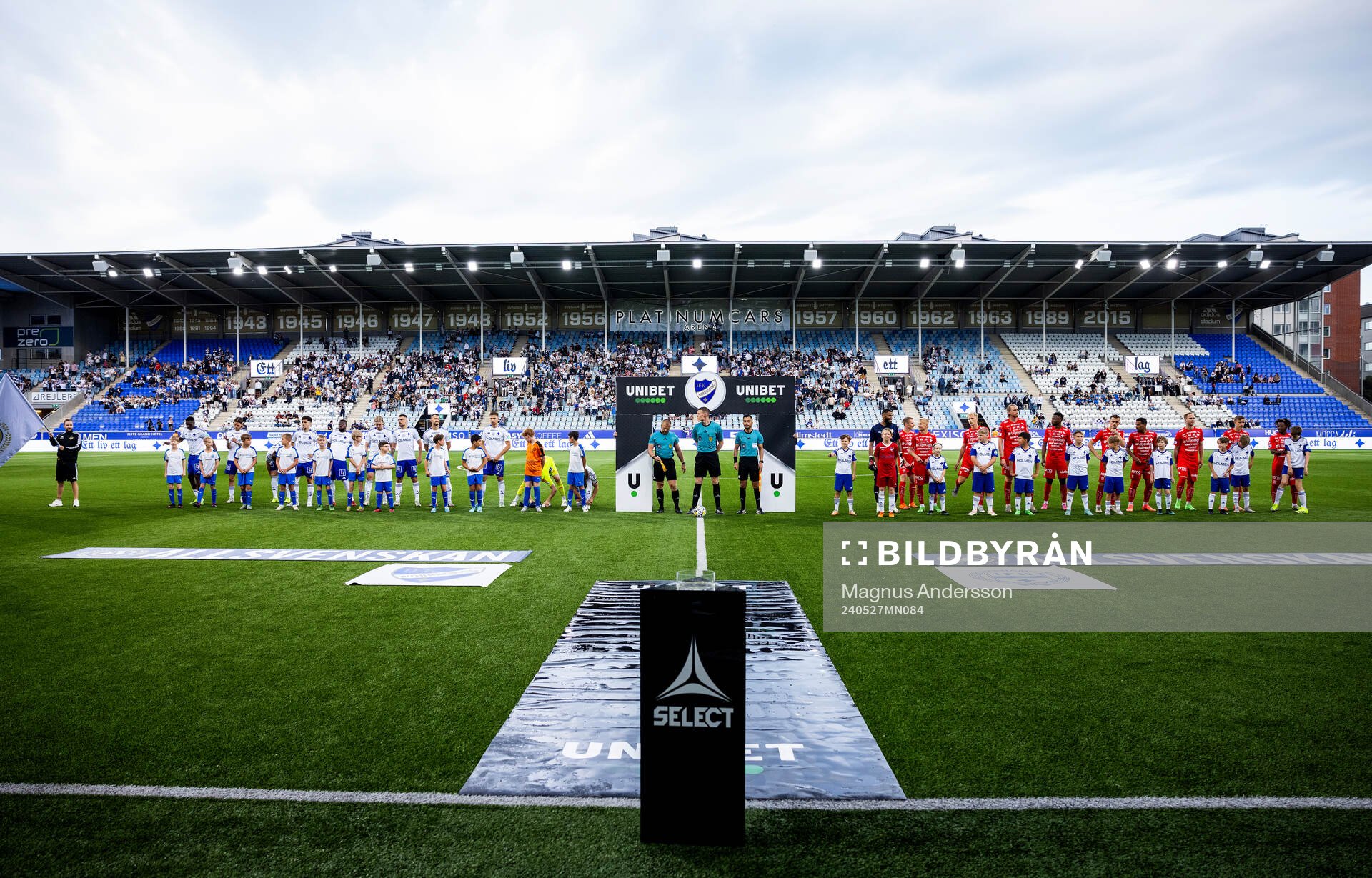 IFK Norrköpings spelare och Värnamos spelare