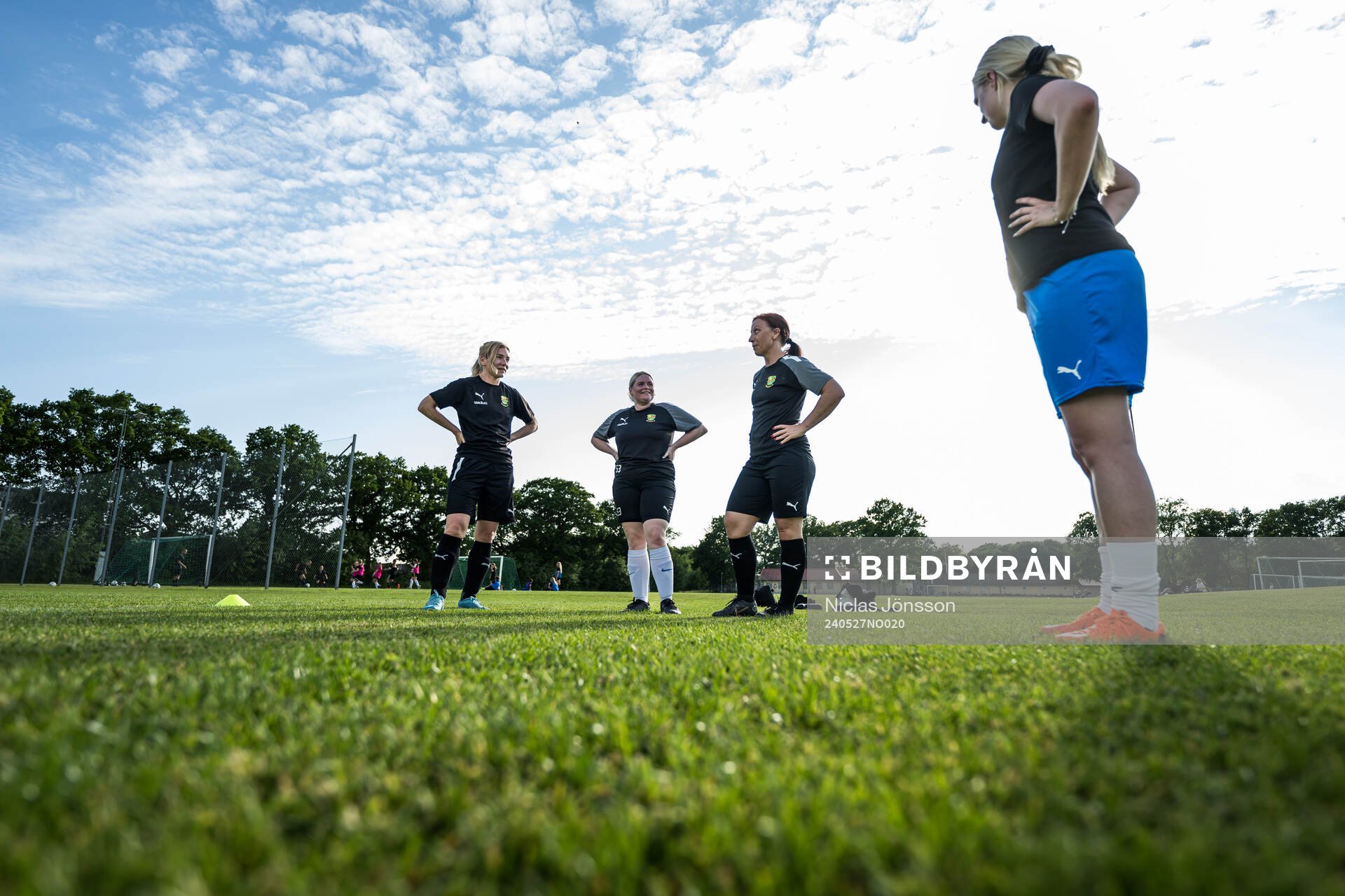 Ödåkras Malin Gröndahl, Jessica Lundberg, Maria Hultberg