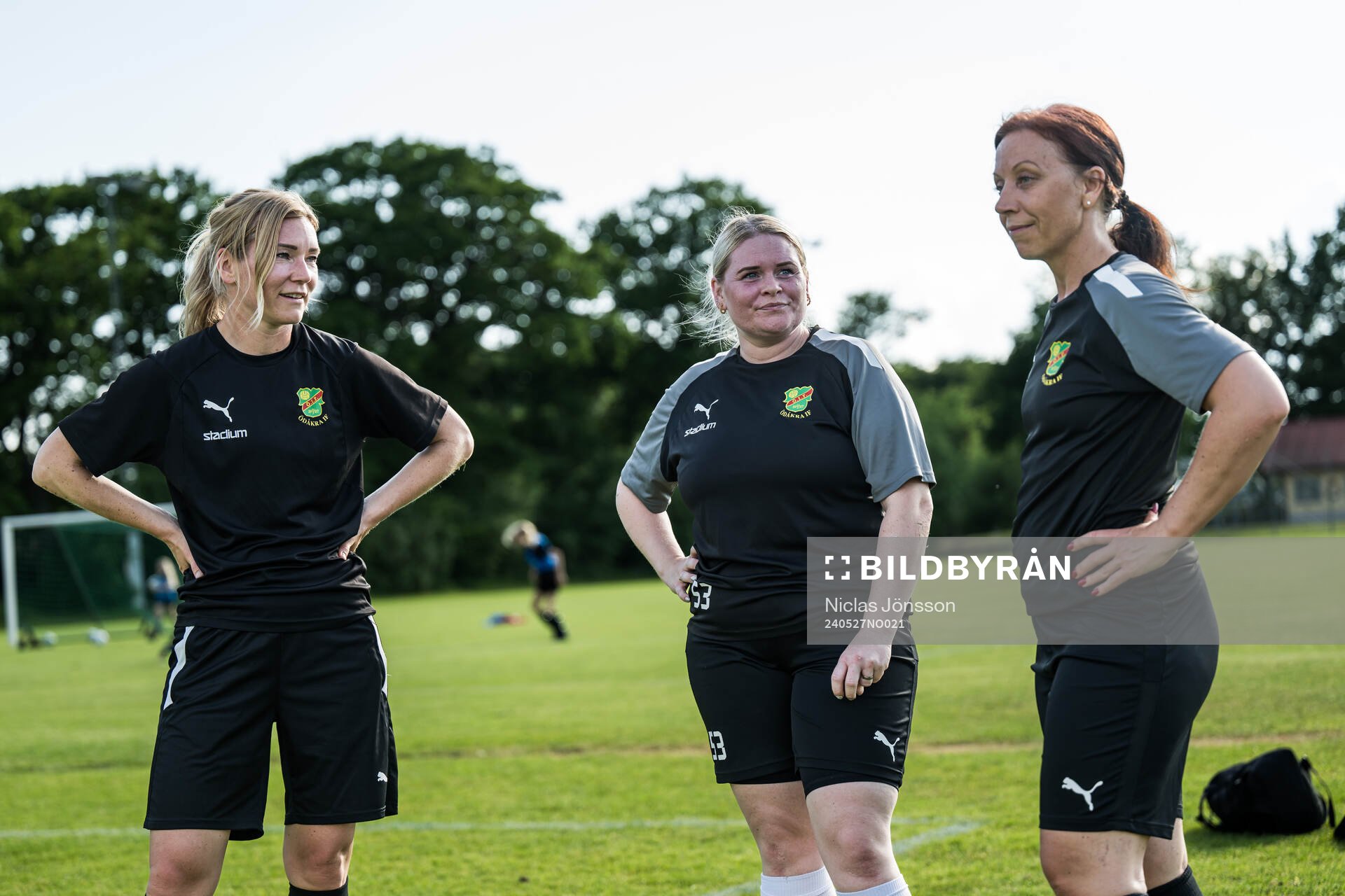 Ödåkras Malin Gröndahl, Jessica Lundberg och Maria