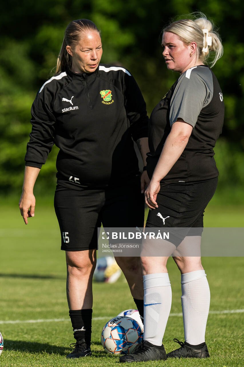 Ödåkras Anna Augustinsson, Emma Aronsson och Jessica