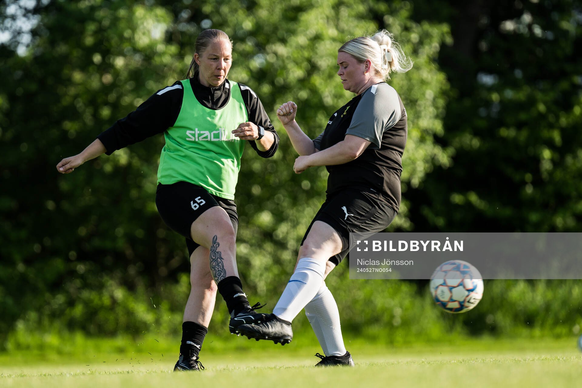 Ödåkras Emma Aronssonoch Jessica Lundberg