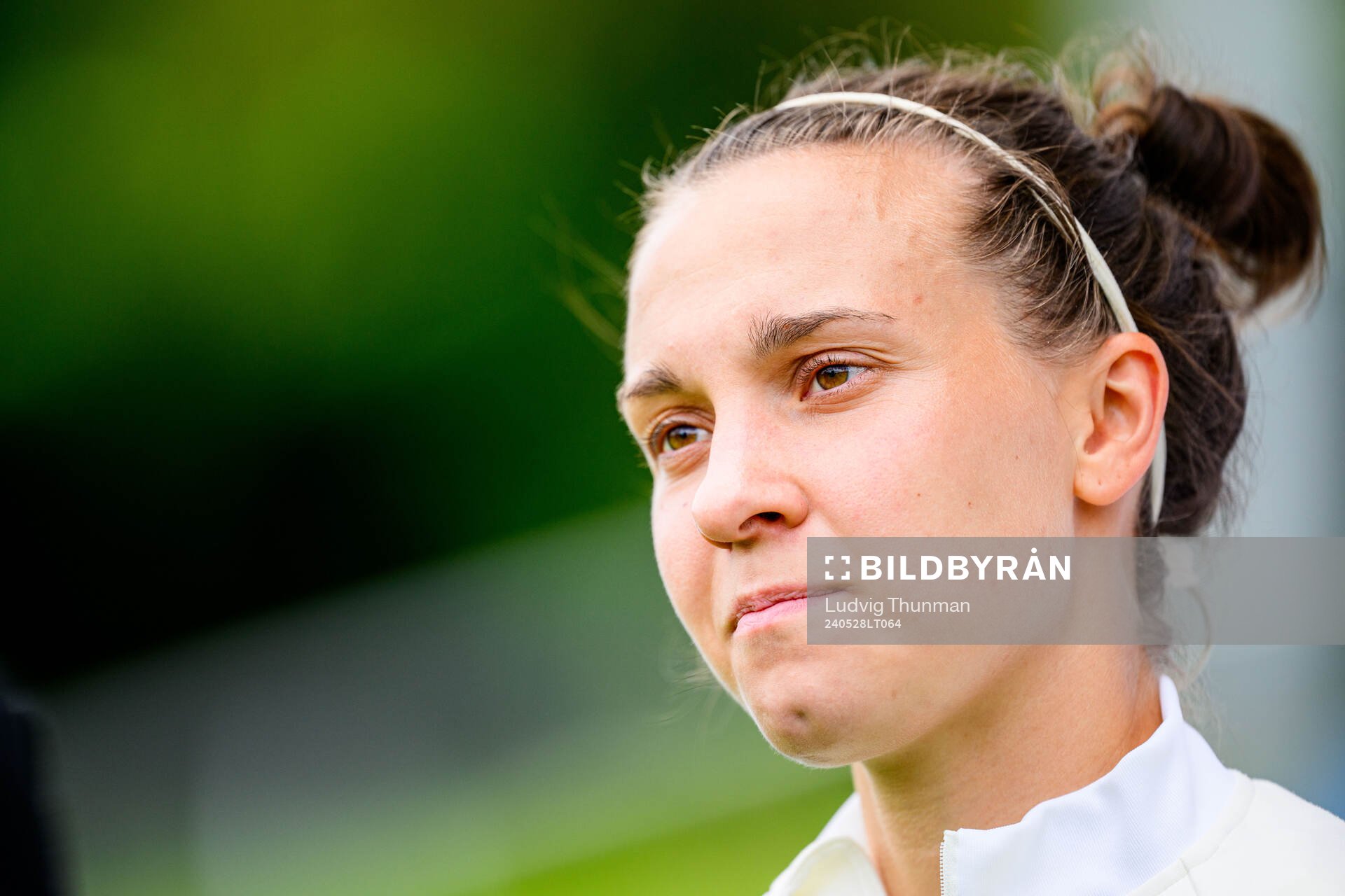 Julia Zigiotti Olme of Sweden at a training session