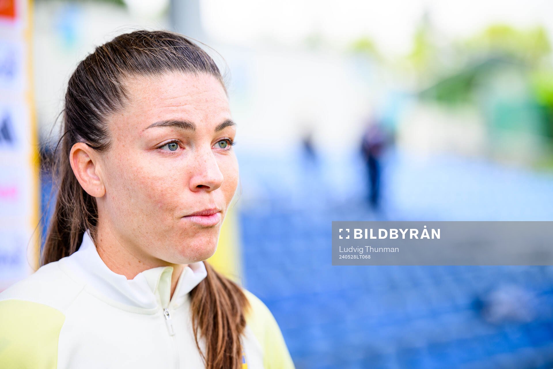 Pauline Hammarlund of Sweden at a training session