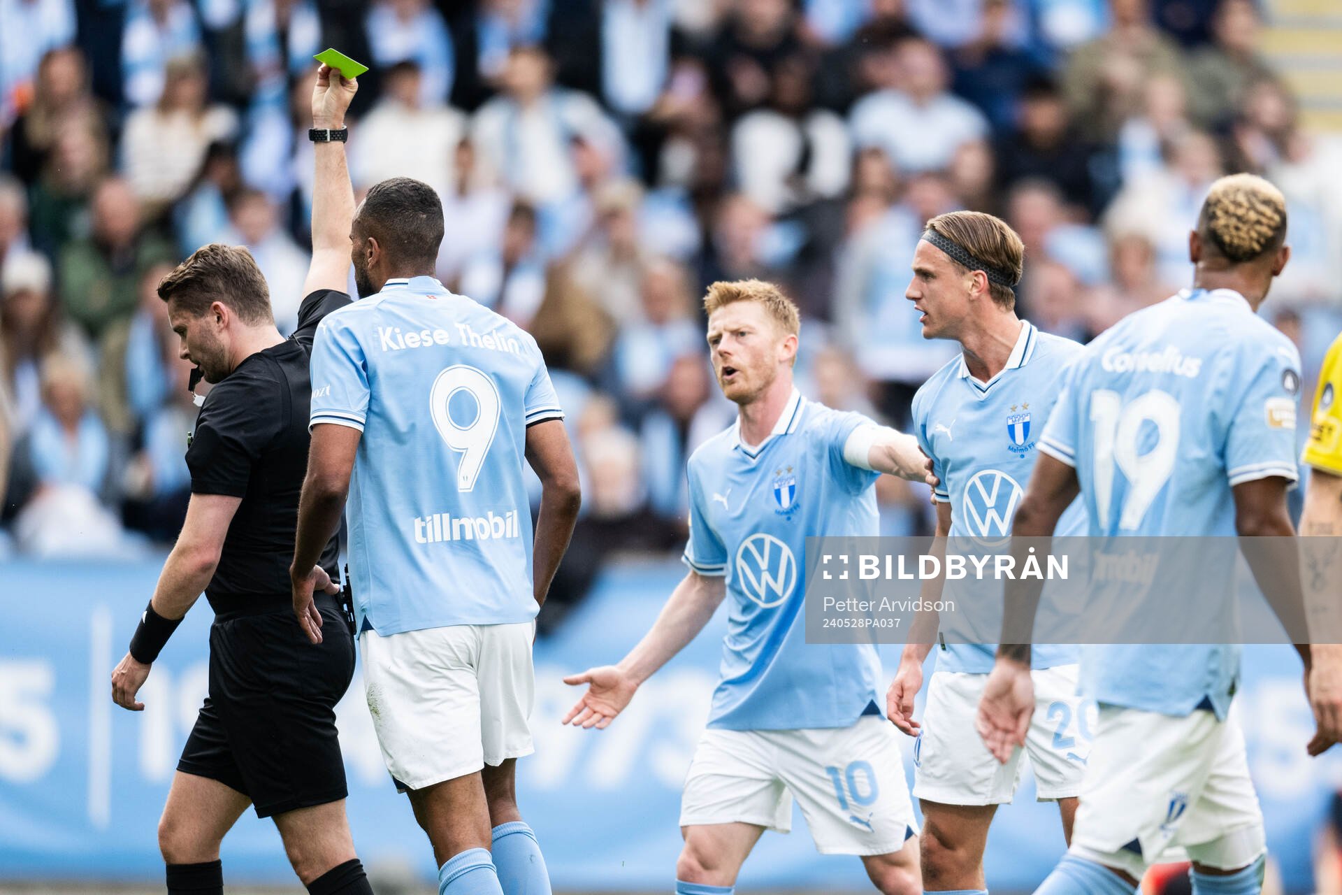 Malmö FFs Anders Christiansen och Erik Botheim reagerar