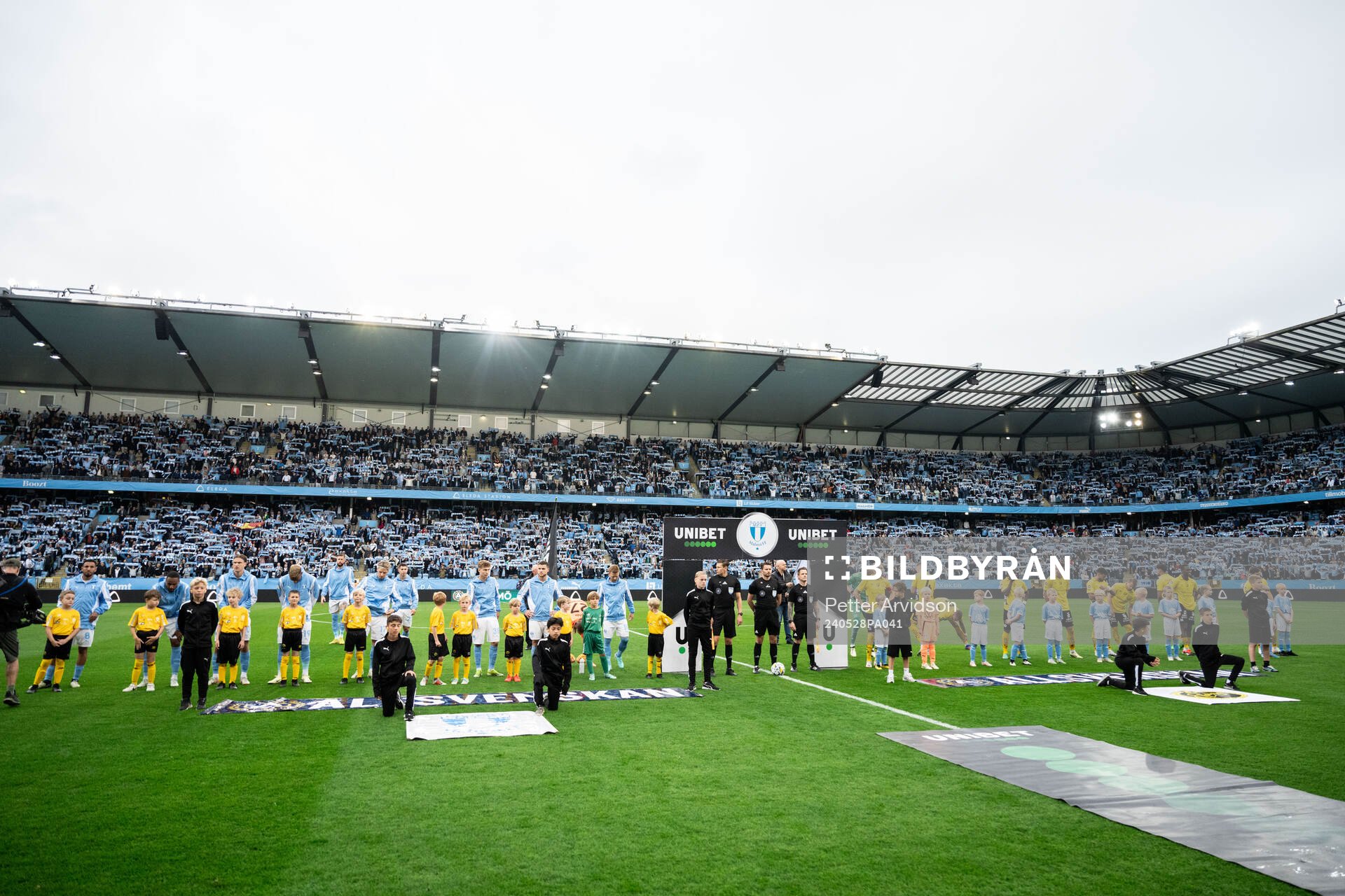 Malmö FFs och Elfsborgs spelare