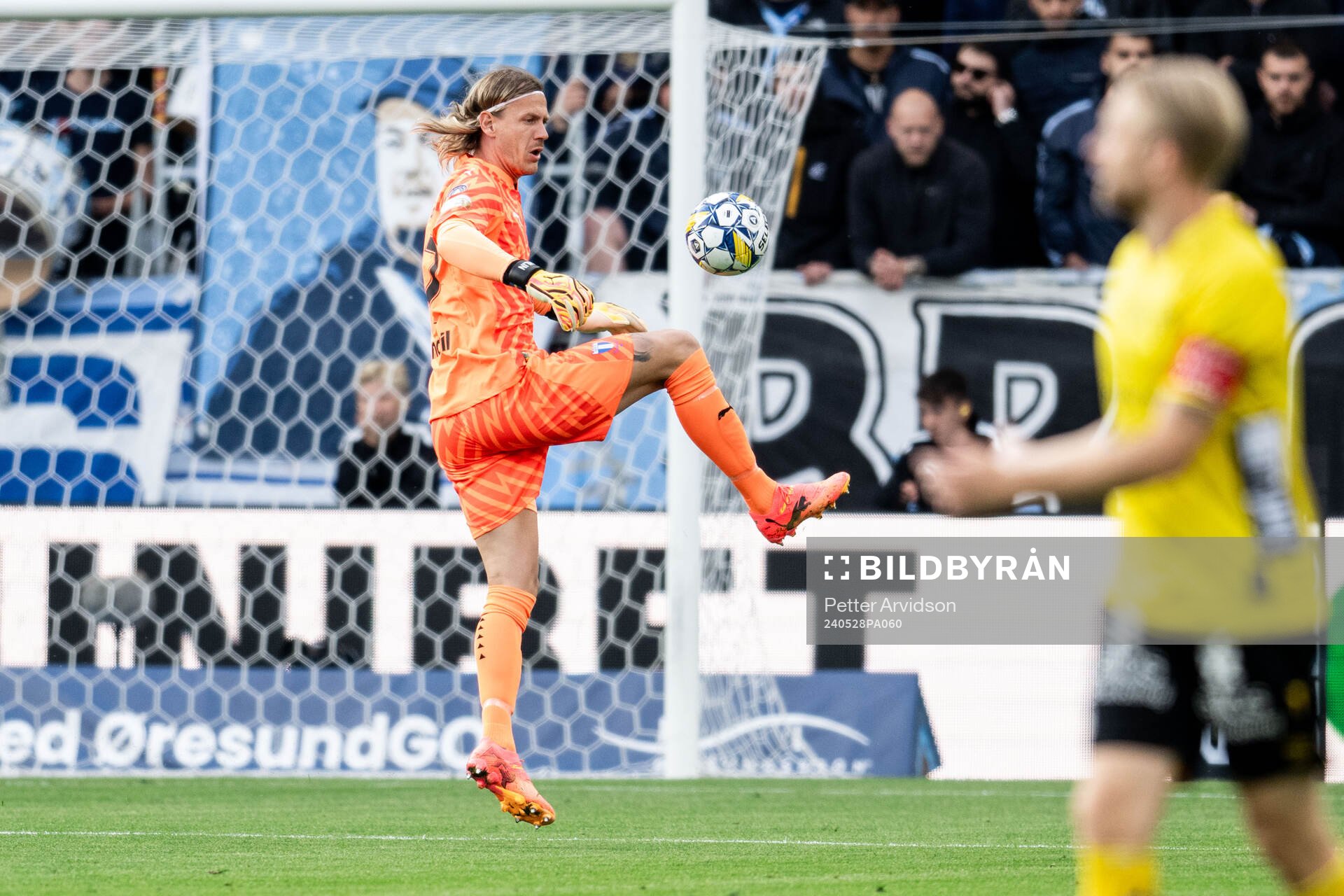 Malmö FFs målvakt Johan Dahlin
