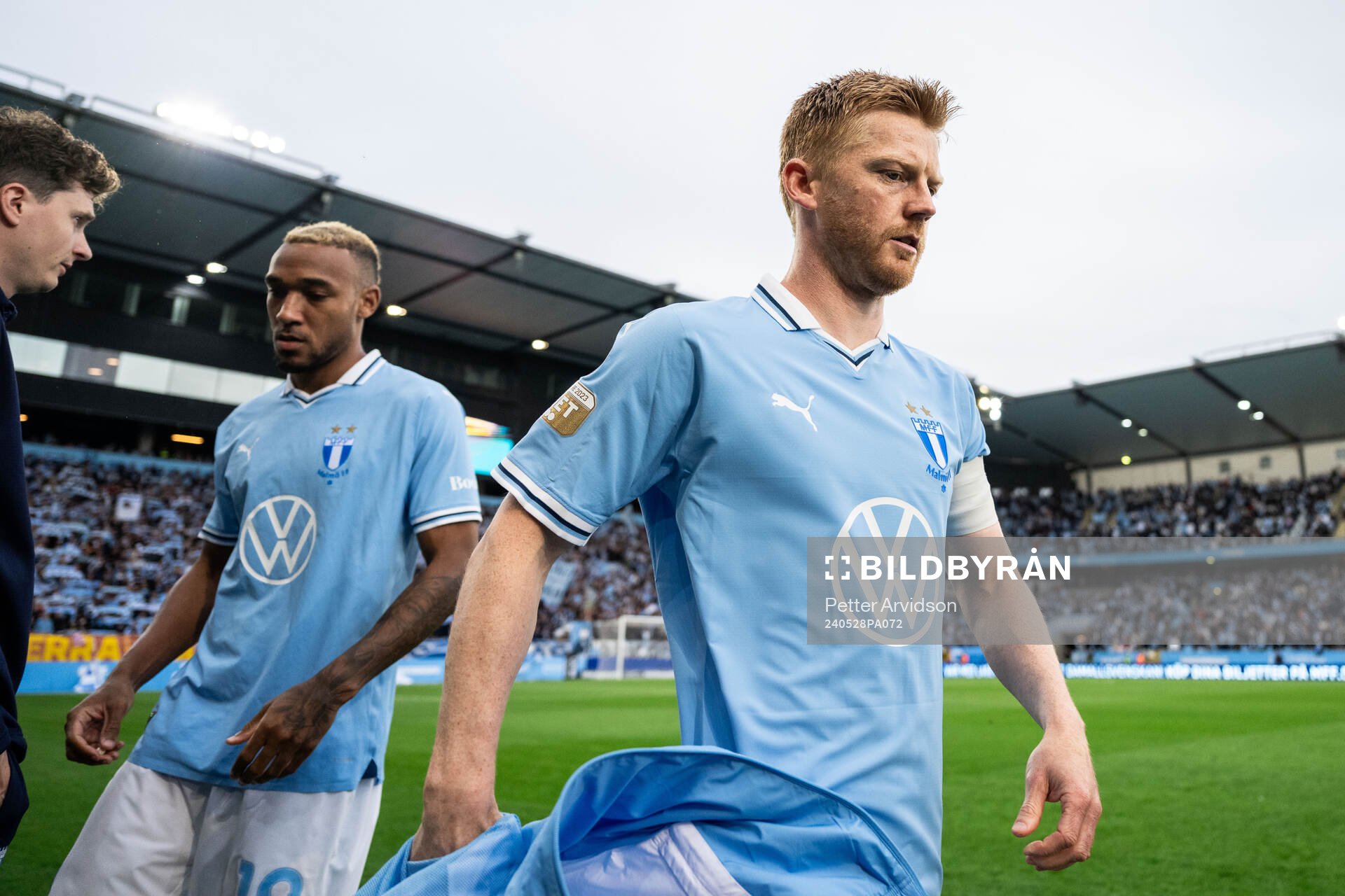 Malmö FFs Derek Cornelius och Anders Christiansen