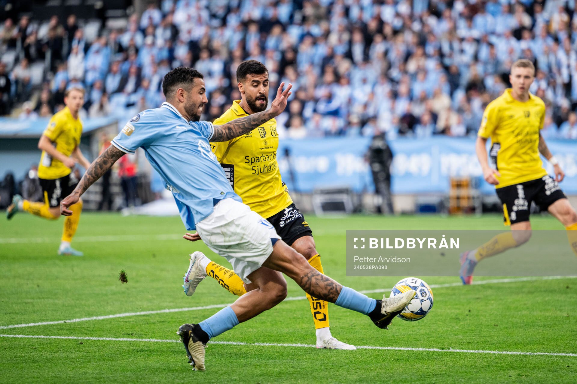 Malmö FFs Sergio Pena och Elfsborgs Rami Kaib