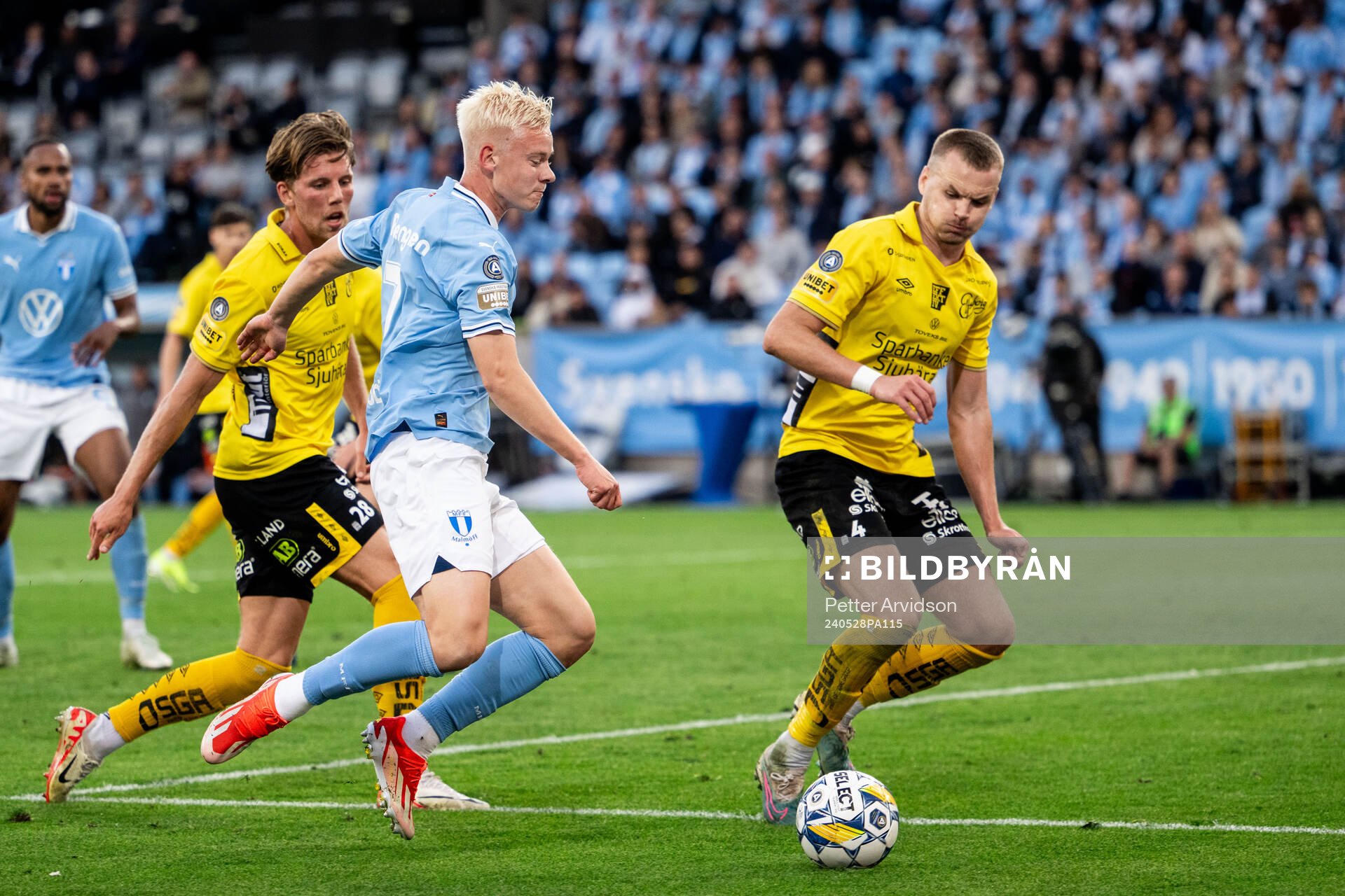 Malmö FFs Otto Rosengren och Elfsborgs Gustav Henriksson