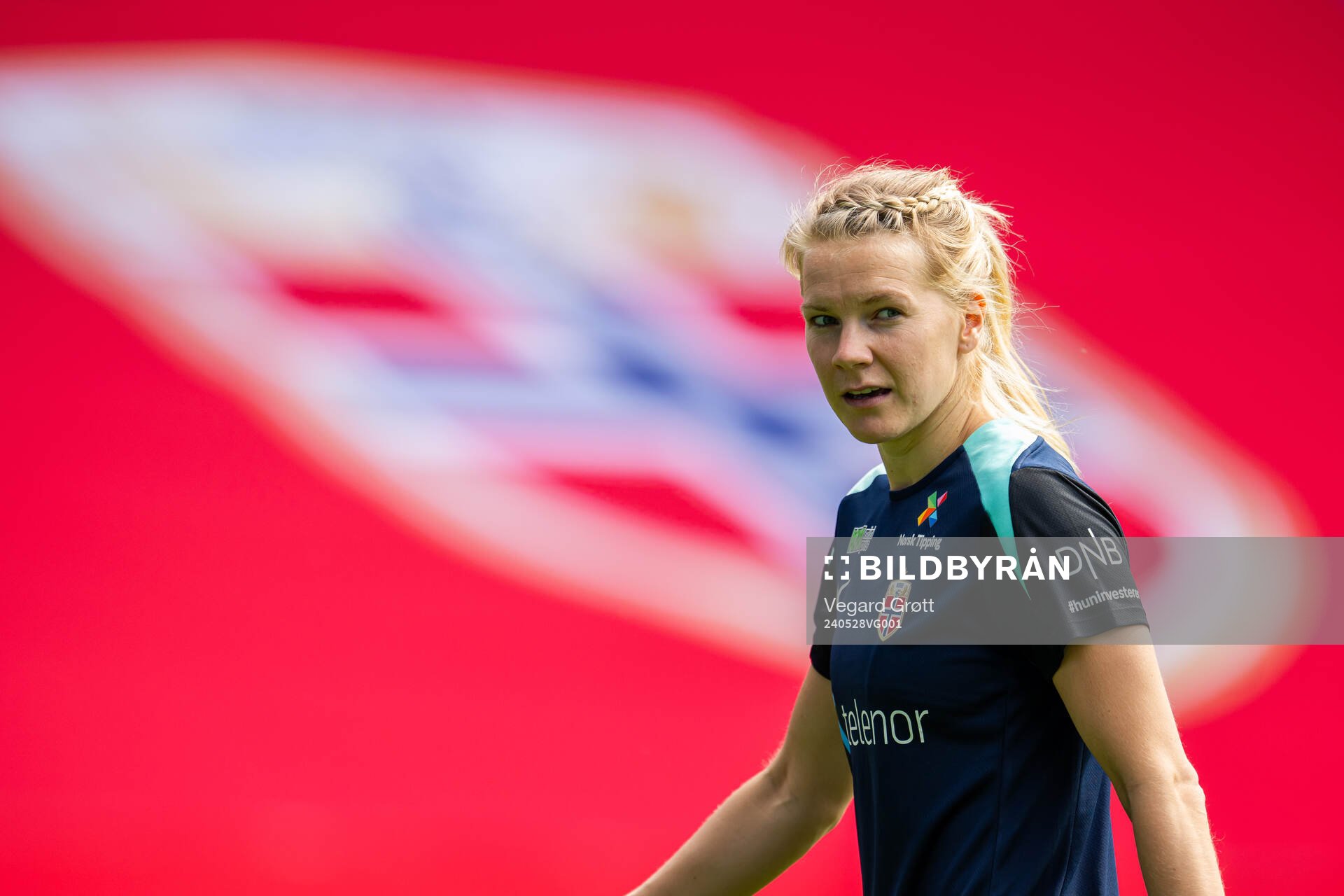 Ada Hegerberg of the Norwegian women's national football