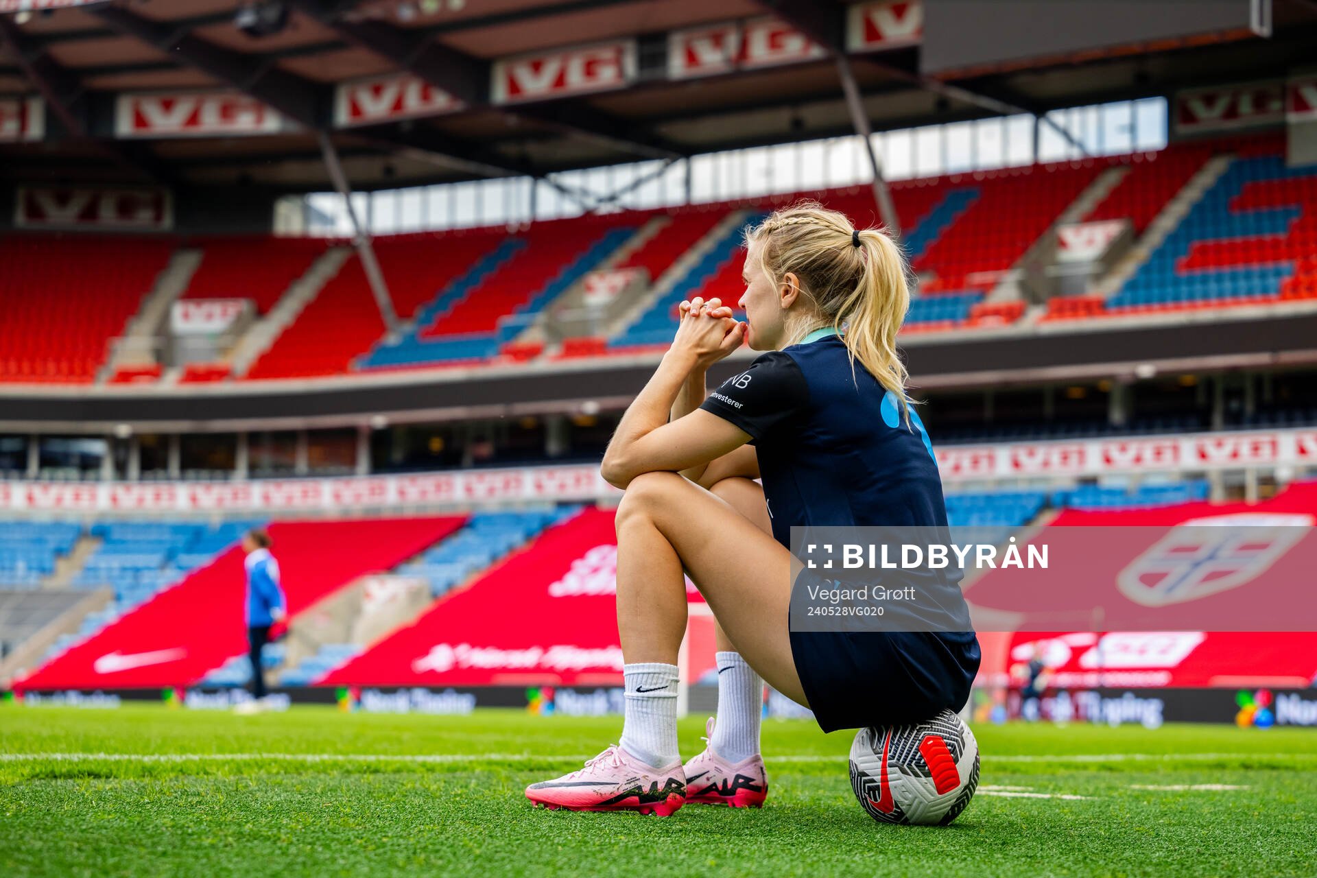 Ada Hegerberg of the Norwegian women's national football