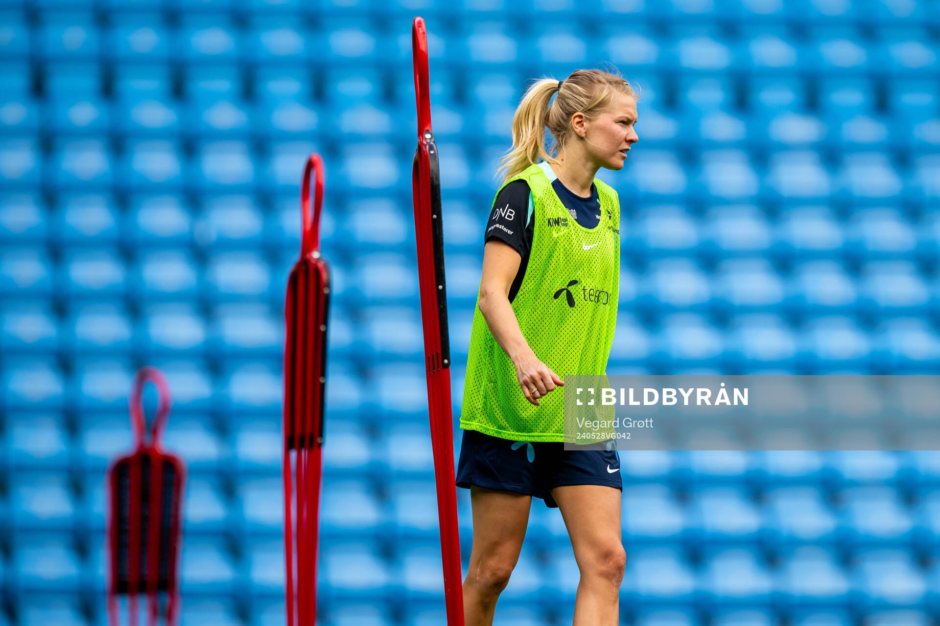 Ada Hegerberg of the Norwegian women's national football