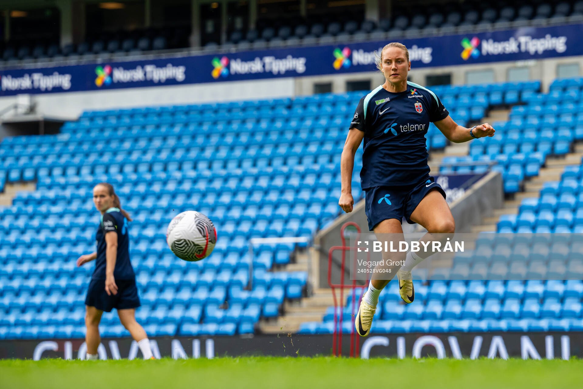 Lisa Fjeldstad Naalsund of the Norwegian women's national