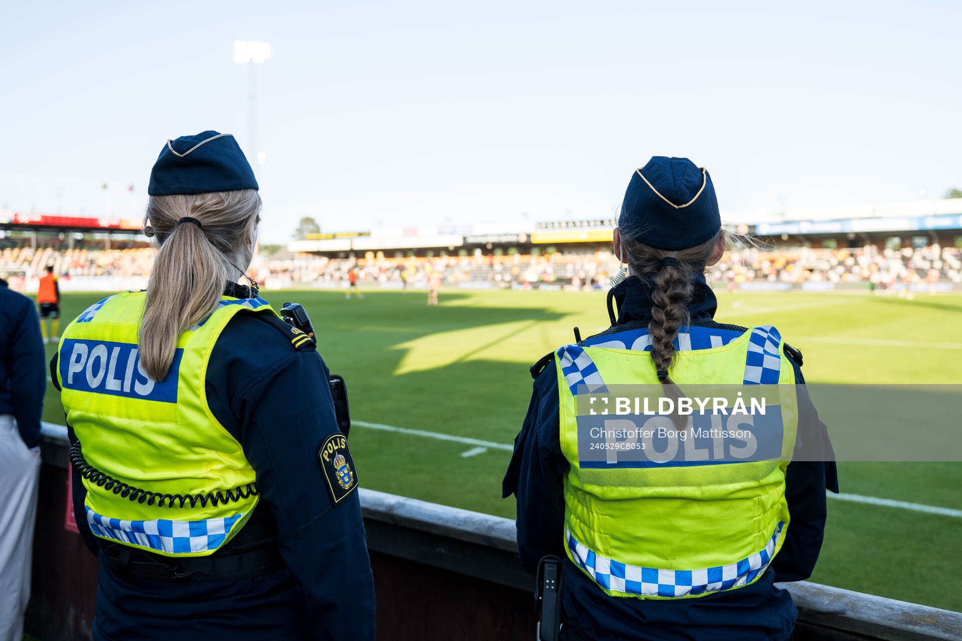 Poliser på Strandvallen
