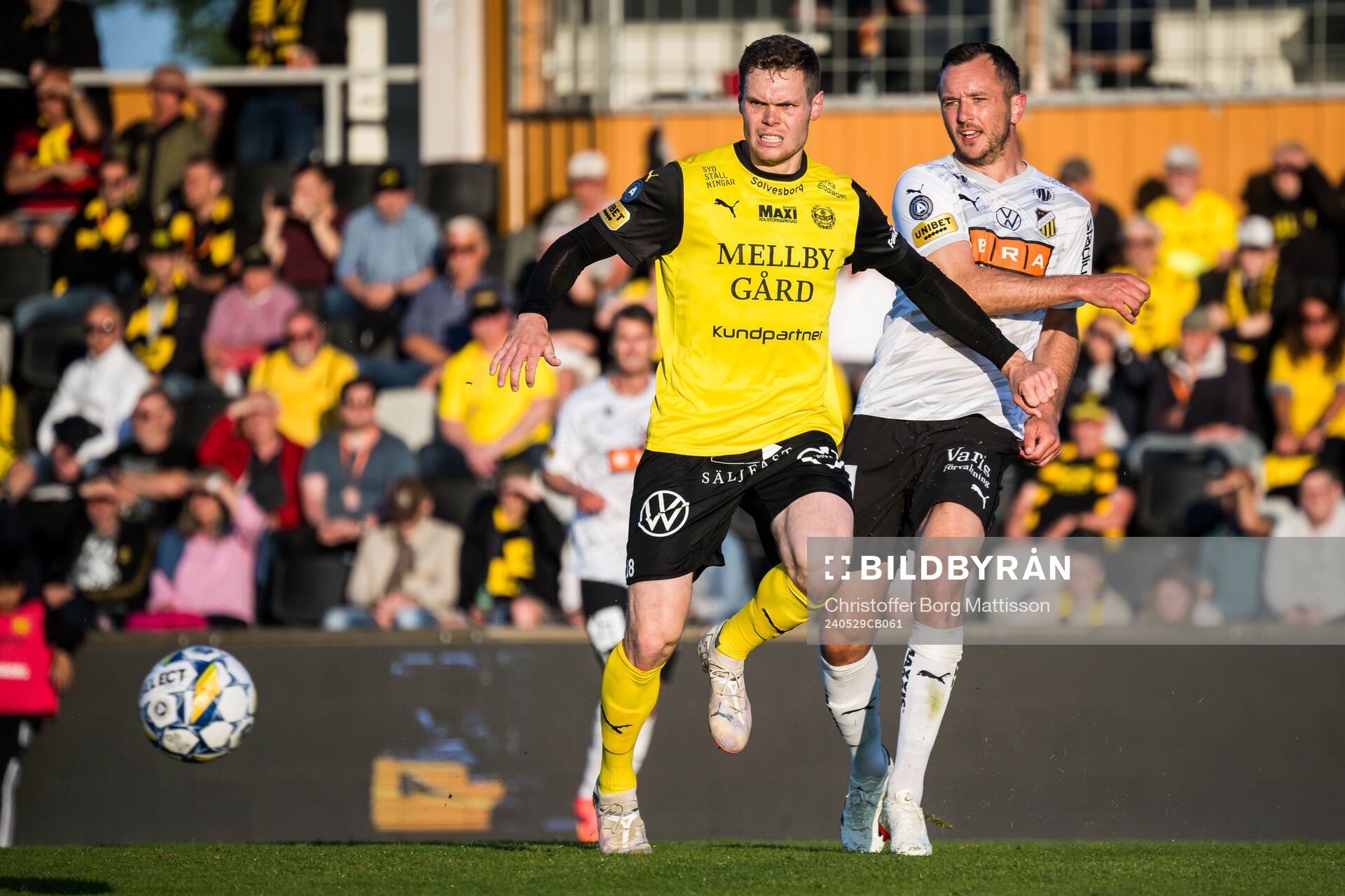 Mjällbys Jacob Bergström och Häckens Even Hovland