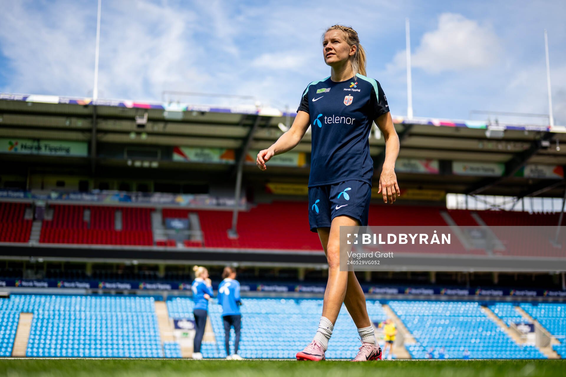 Ada Hegerberg of the Norwegian women's national football