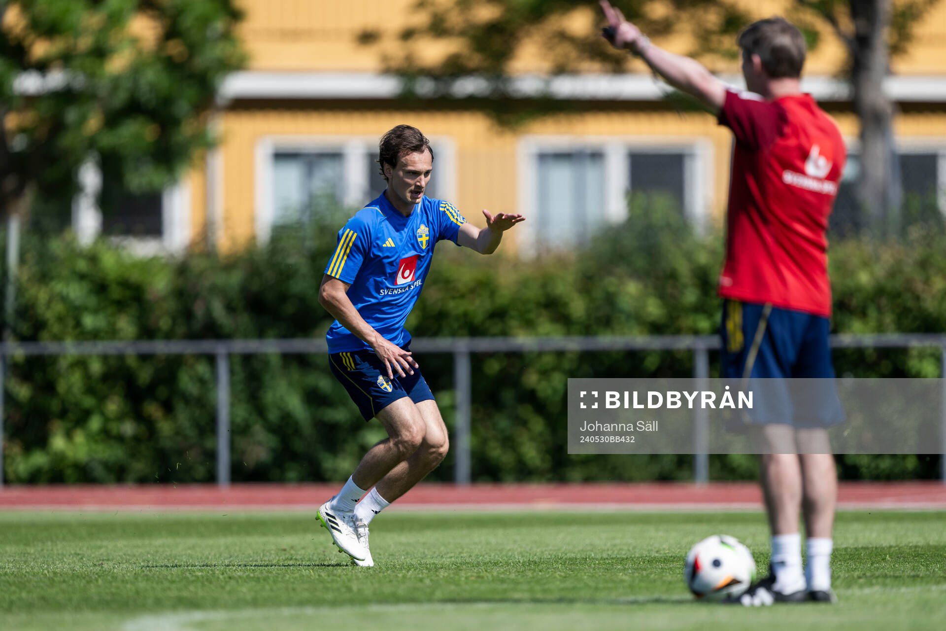 Hjalmar Ekdal of the Swedish men's national football team