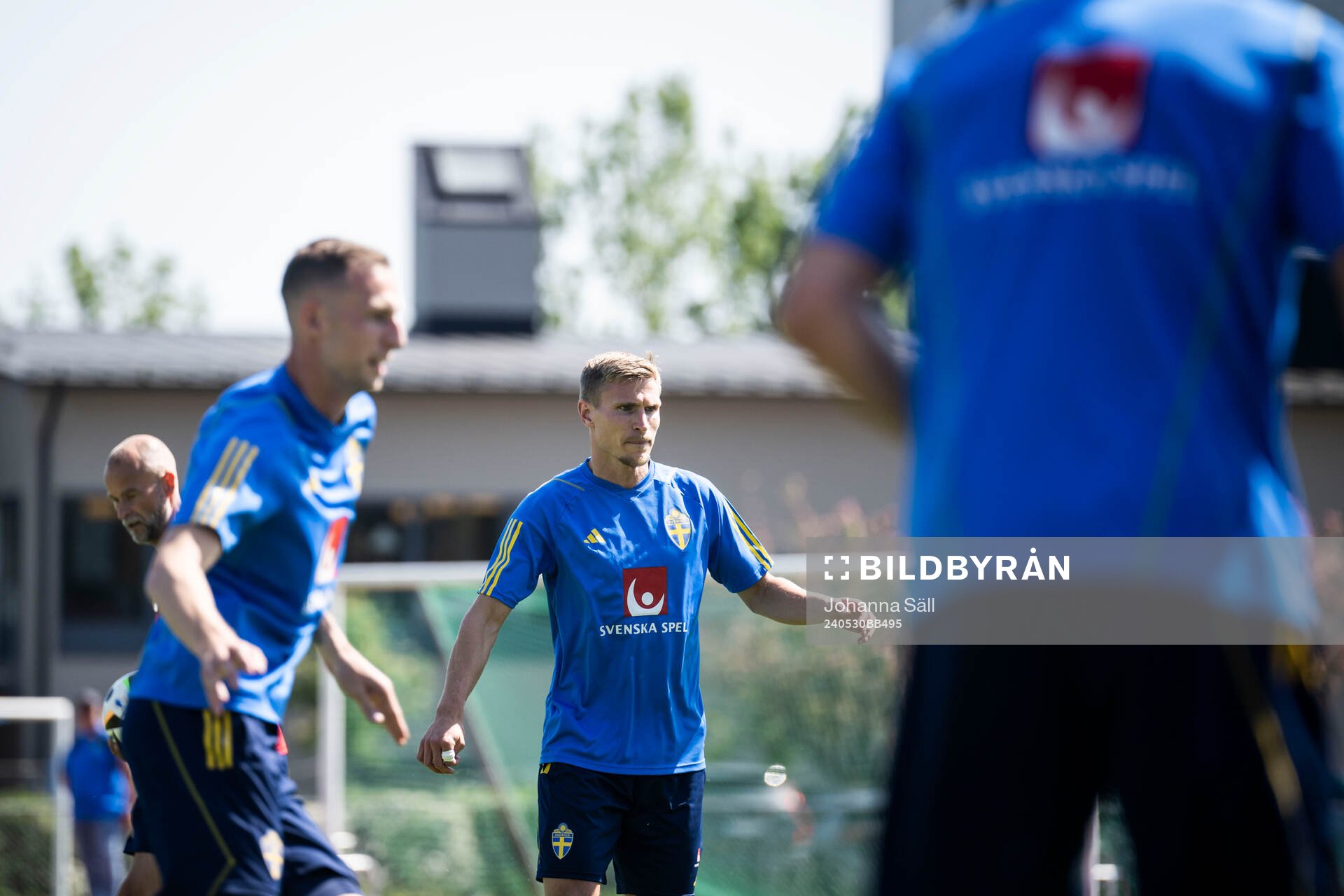 Carl Starfelt of the Swedish men's national football team
