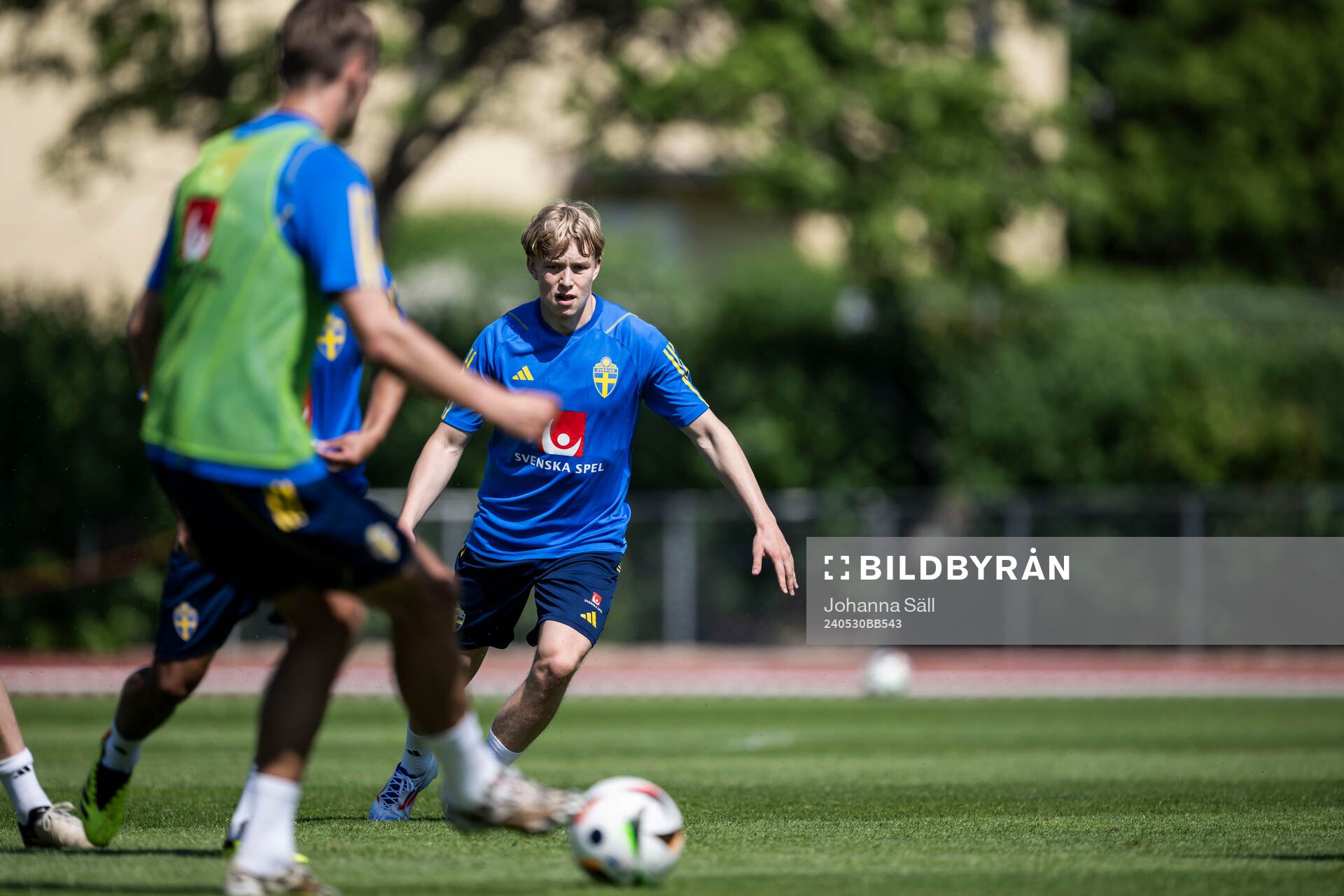 Daniel Svensson of the Swedish men's national football team