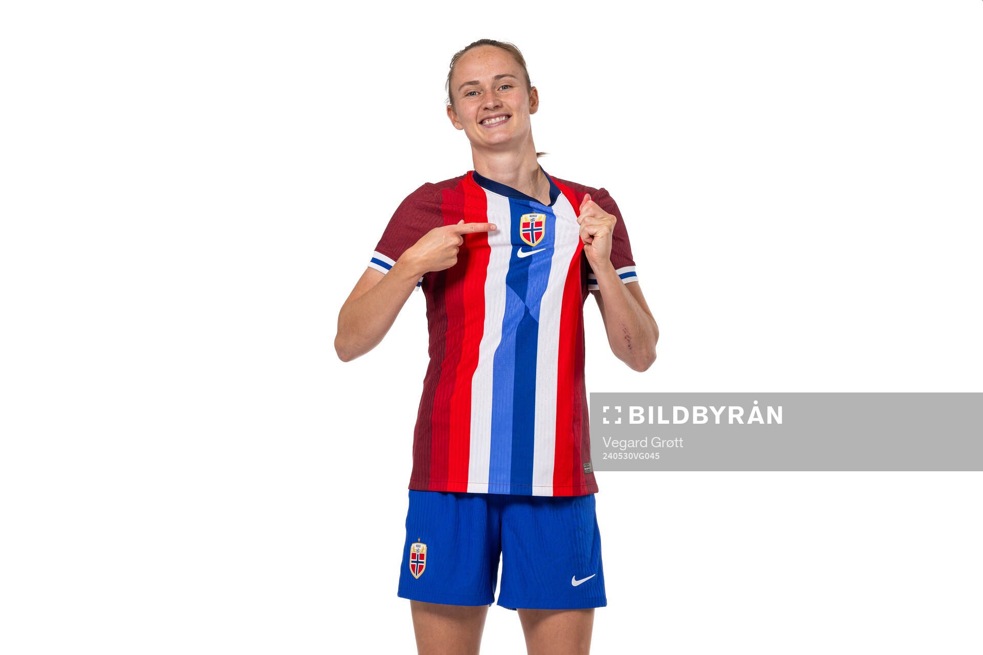 Caroline Graham Hansen of the Norwegian women's national