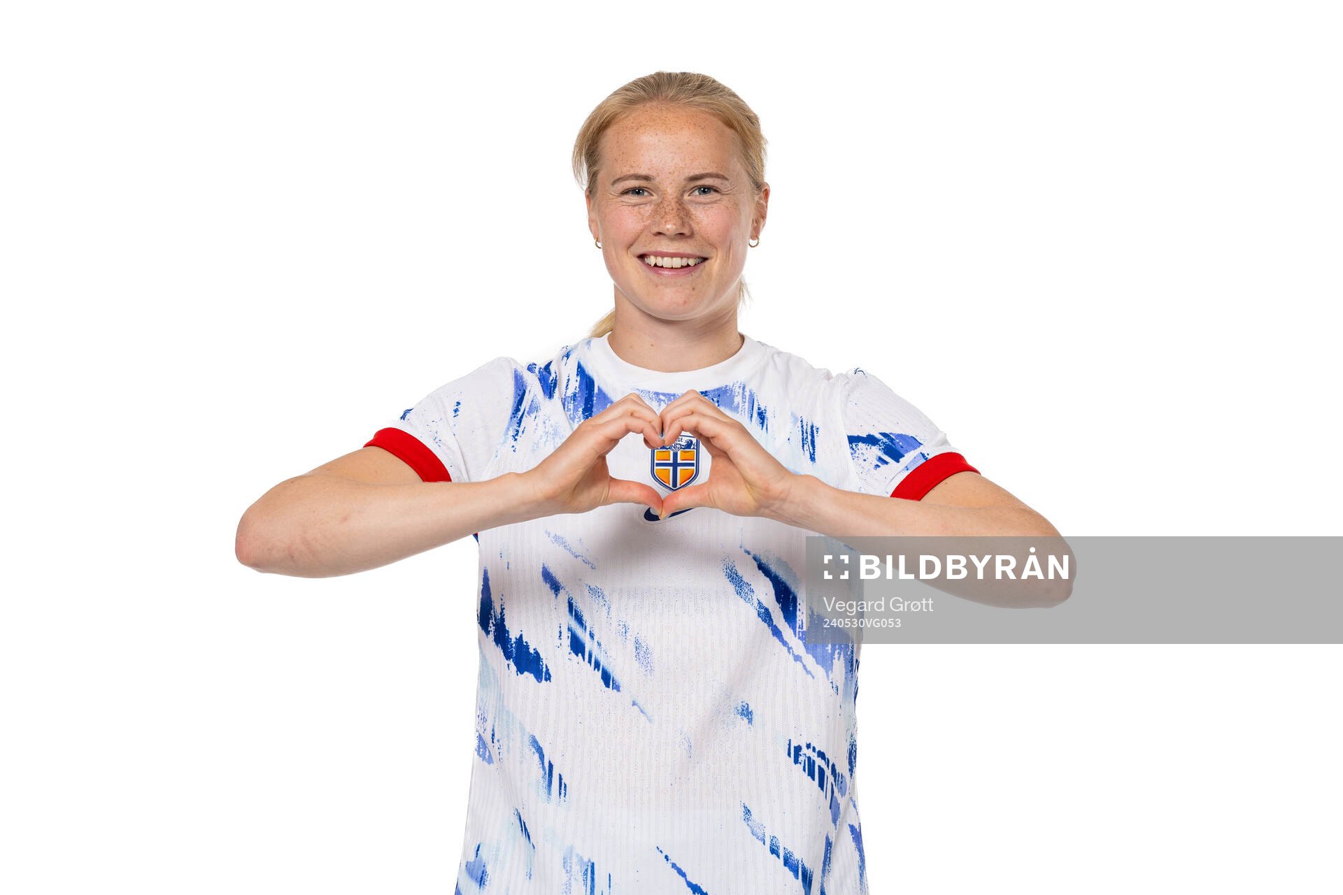 Julie Blakstad of the Norwegian women's national football