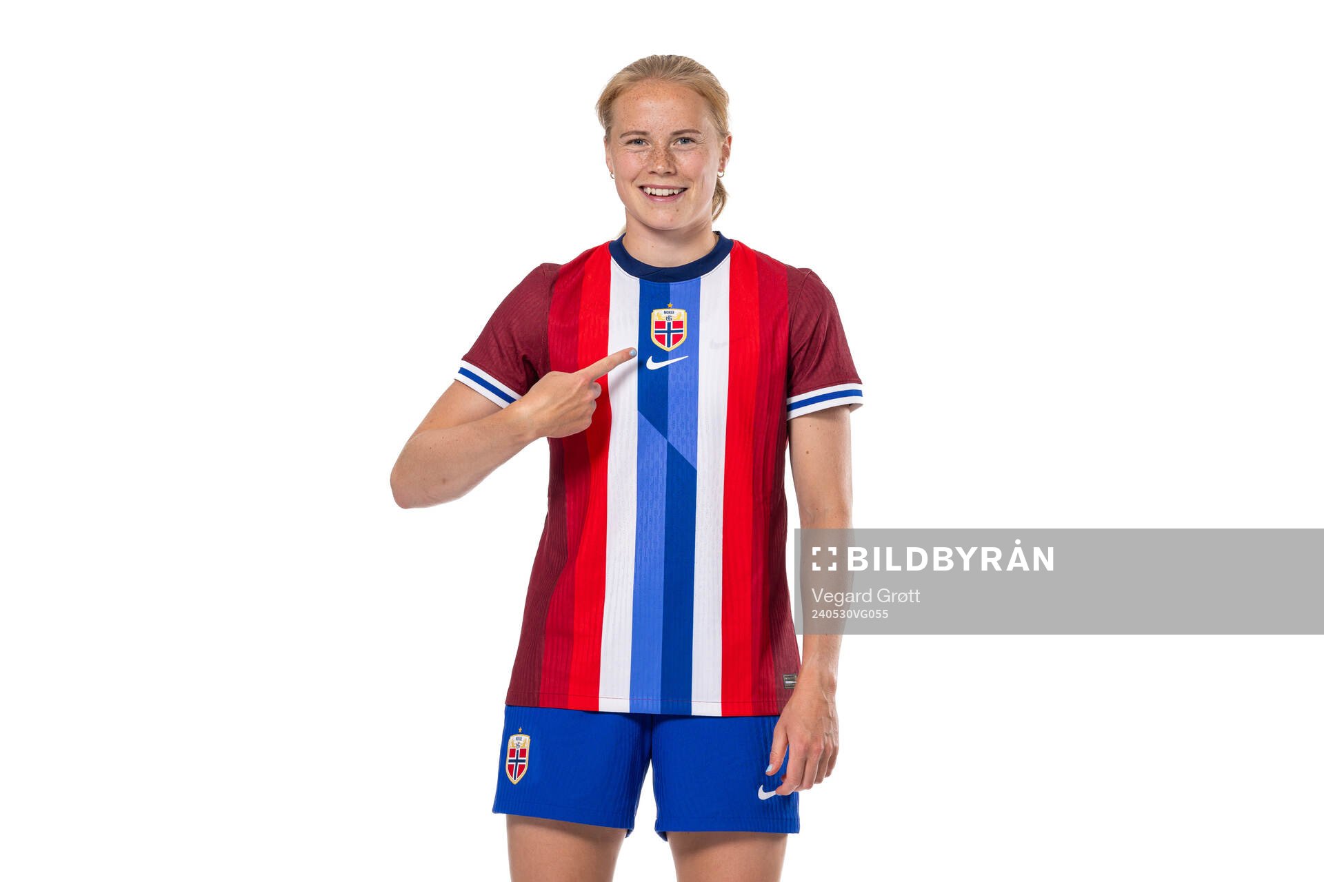 Julie Blakstad of the Norwegian women's national football
