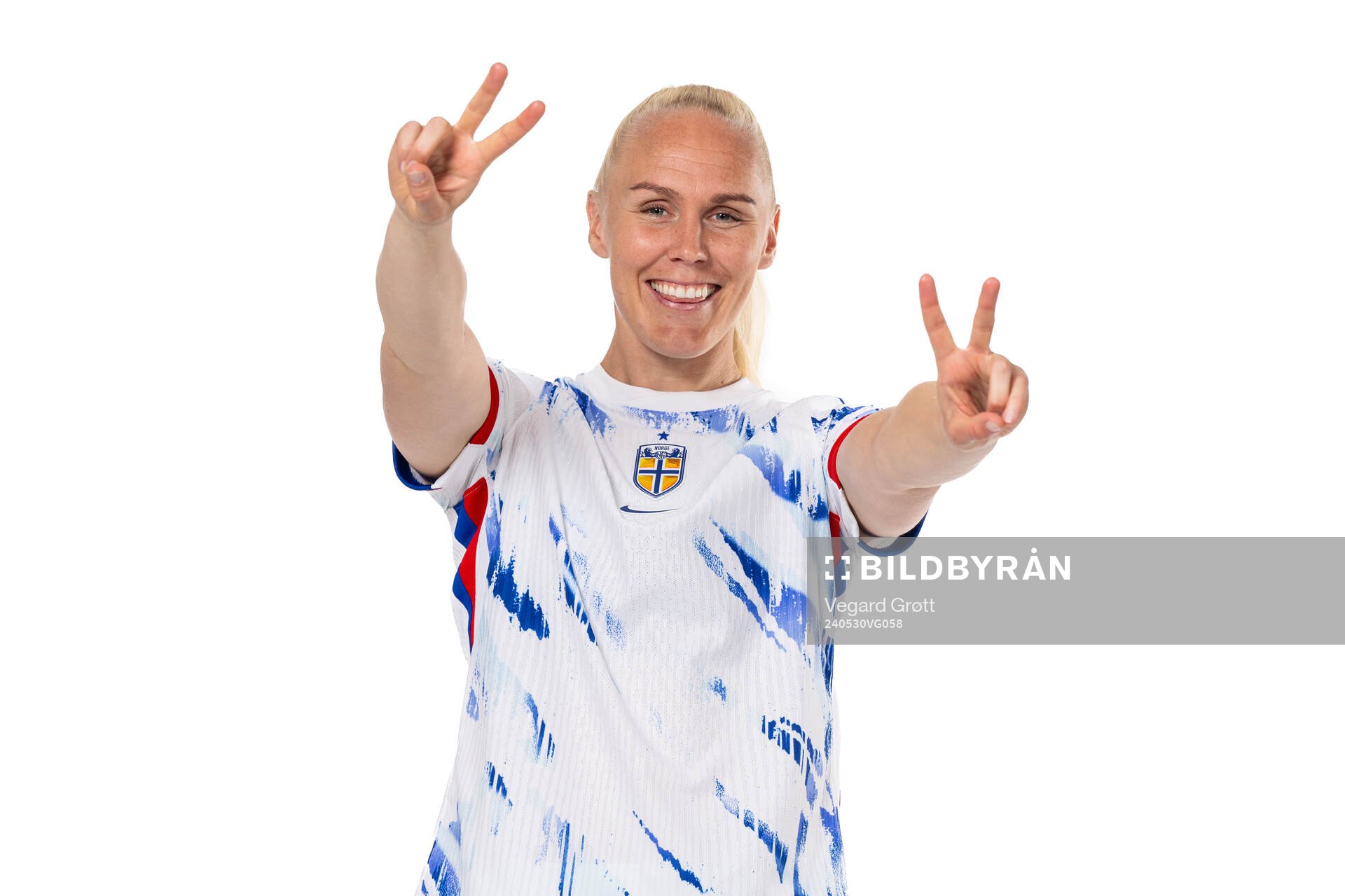 Maria Thorisdottir of the Norwegian women's national
