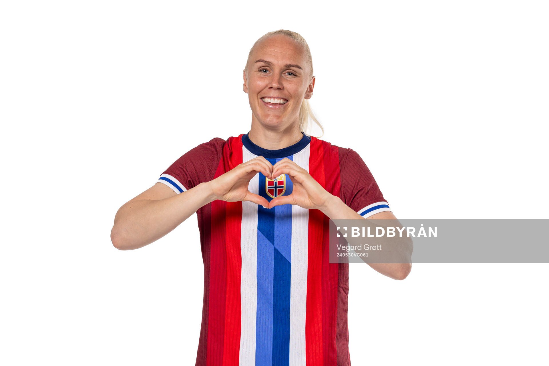 Maria Thorisdottir of the Norwegian women's national