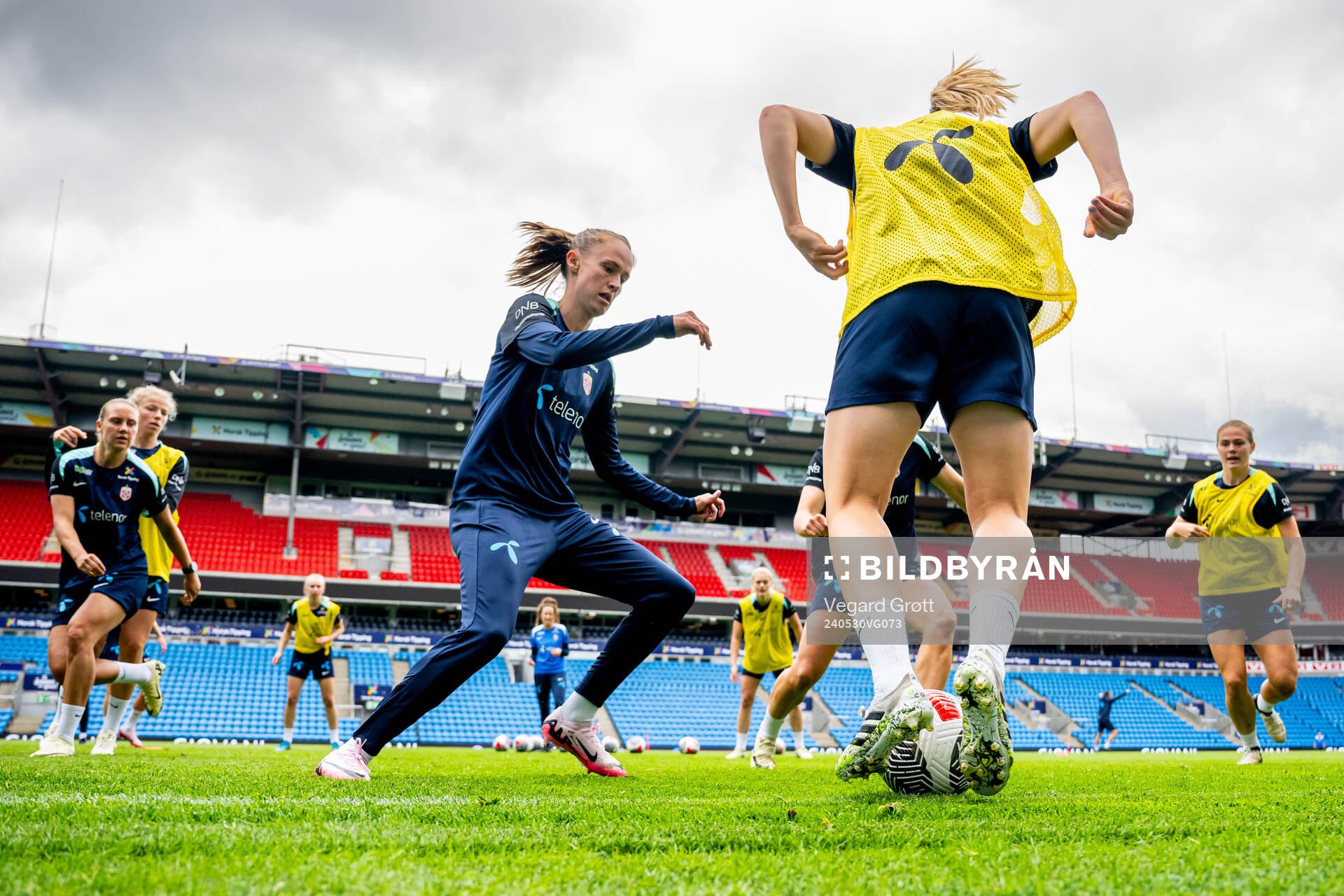 Caroline Graham Hansen of the Norwegian women's national