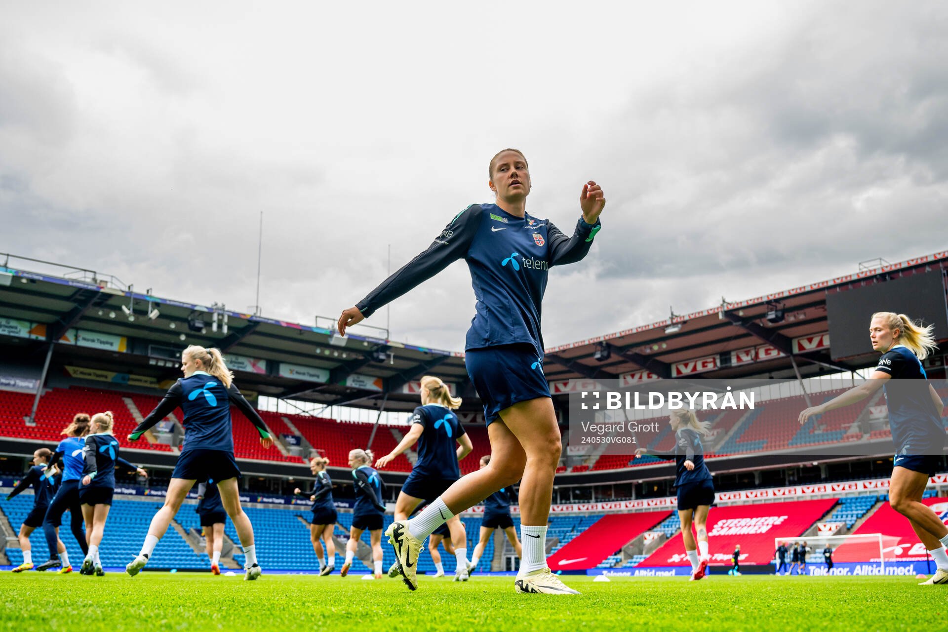 Lisa Fjeldstad Naalsund of the Norwegian women's national