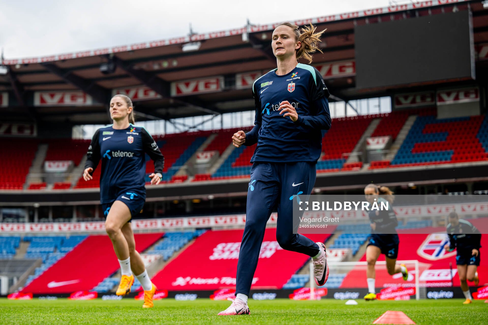 Caroline Graham Hansen of the Norwegian women's national