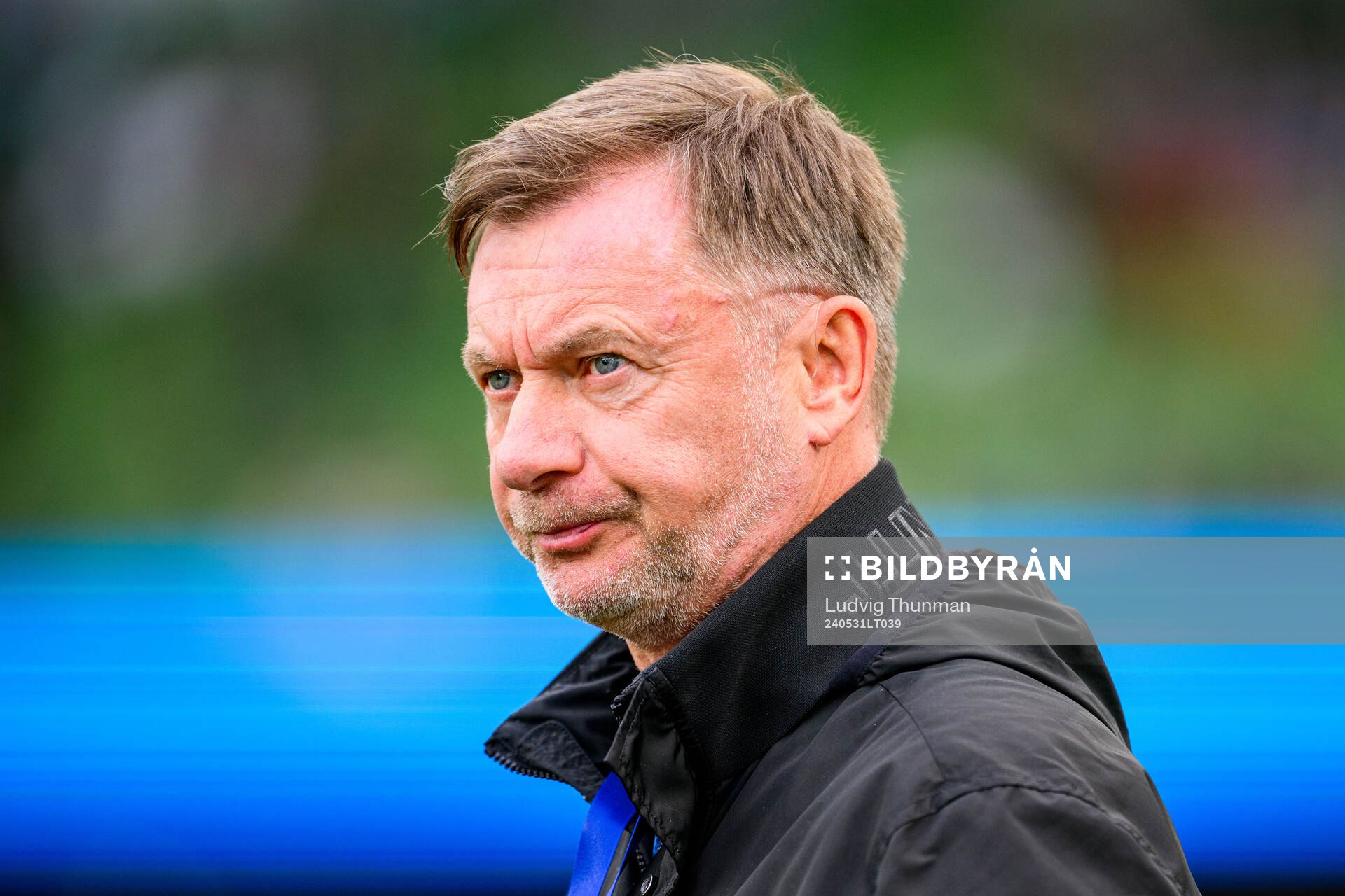 Head coach Peter Gerhardsson of Sweden