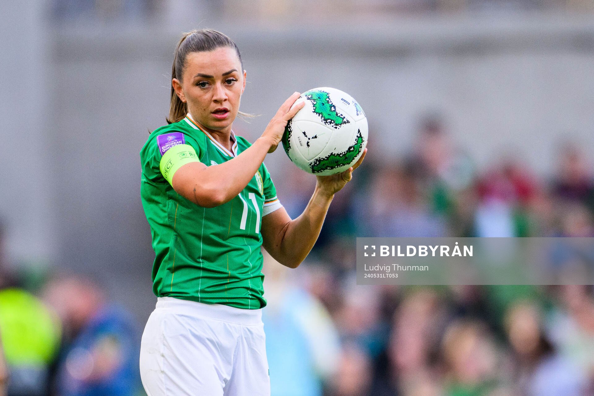 Katie McCabe of Ireland