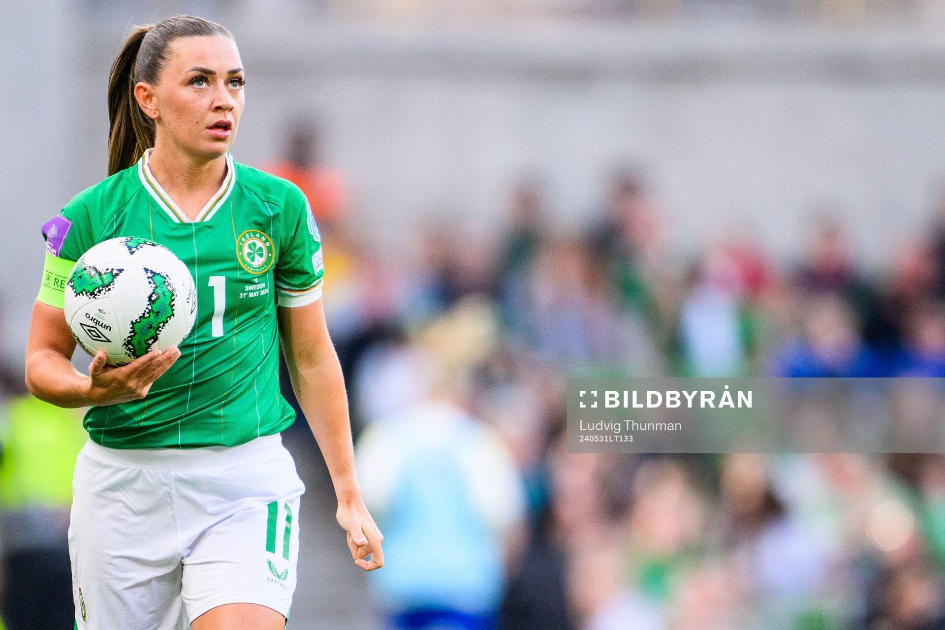 Katie McCabe of Ireland