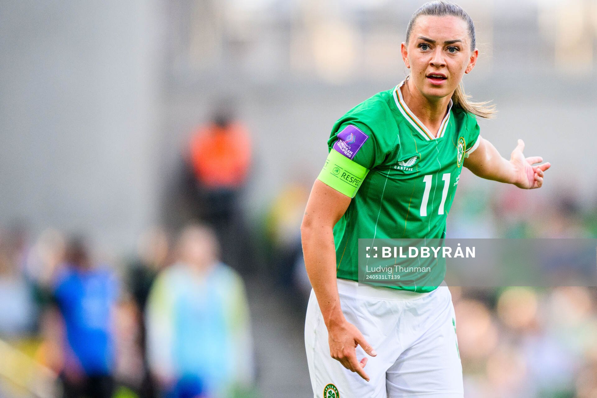 Katie McCabe of Ireland