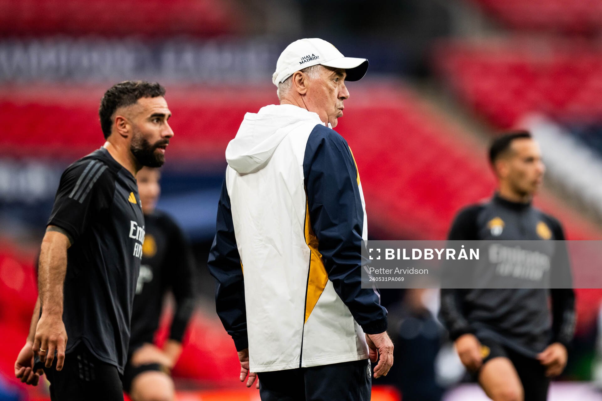 Head coach Carlo Ancelotti of Real Madrid
